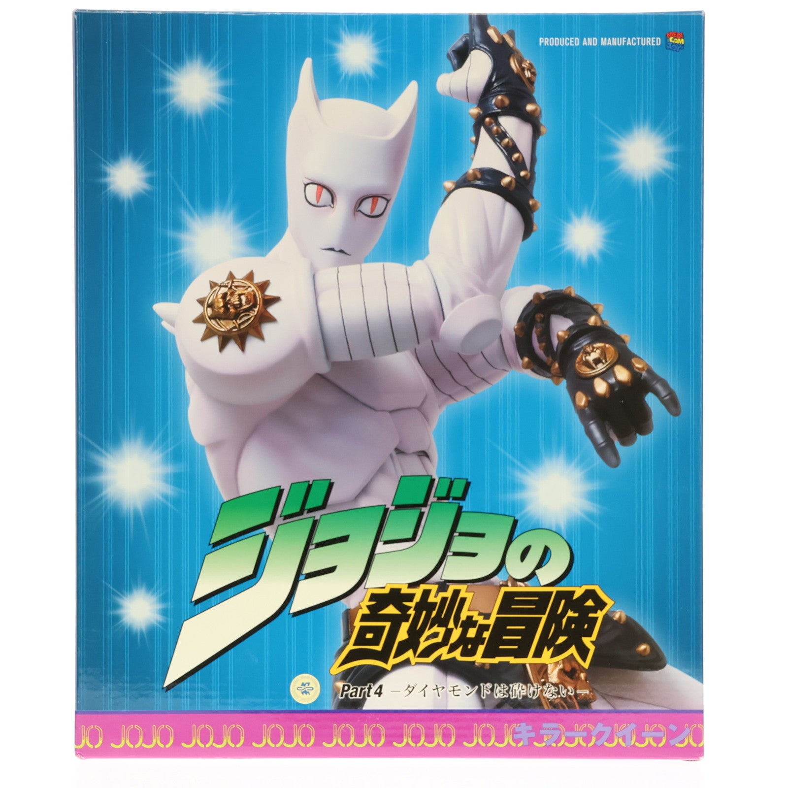 【中古即納】[FIG] リアルアクションヒーローズ RAH キラークイーン ジョジョの奇妙な冒険 第四部 ダイヤモンドは砕けない RAH 吉良吉影 初回購入特典商品 メディコム・トイ(20110430)