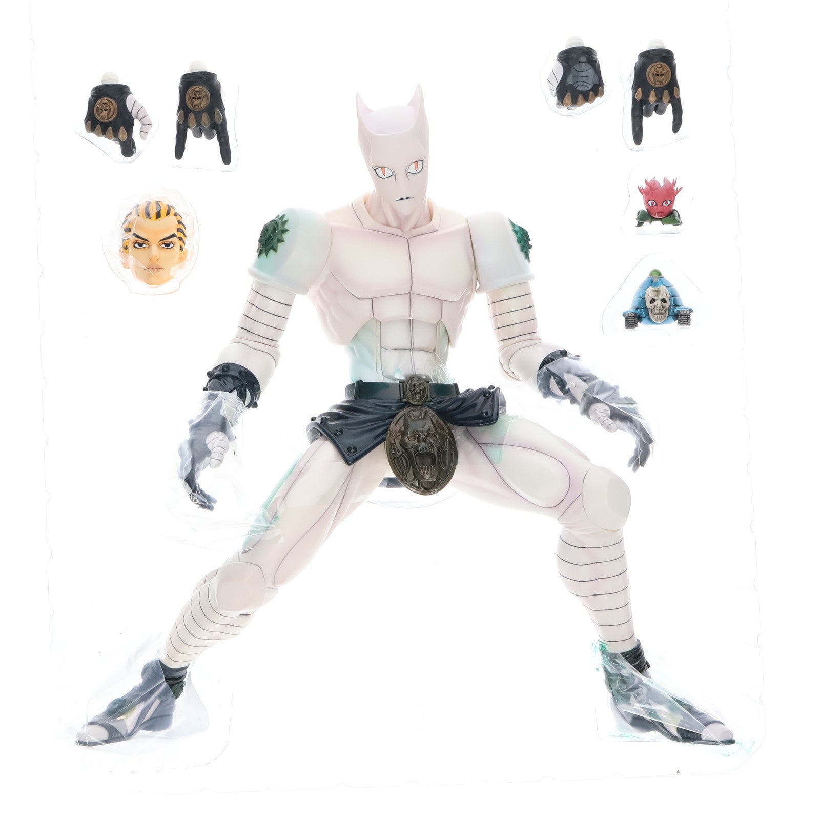 【中古即納】[FIG] リアルアクションヒーローズ RAH キラークイーン ジョジョの奇妙な冒険 第四部 ダイヤモンドは砕けない RAH 吉良吉影 初回購入特典商品 メディコム・トイ(20110430)
