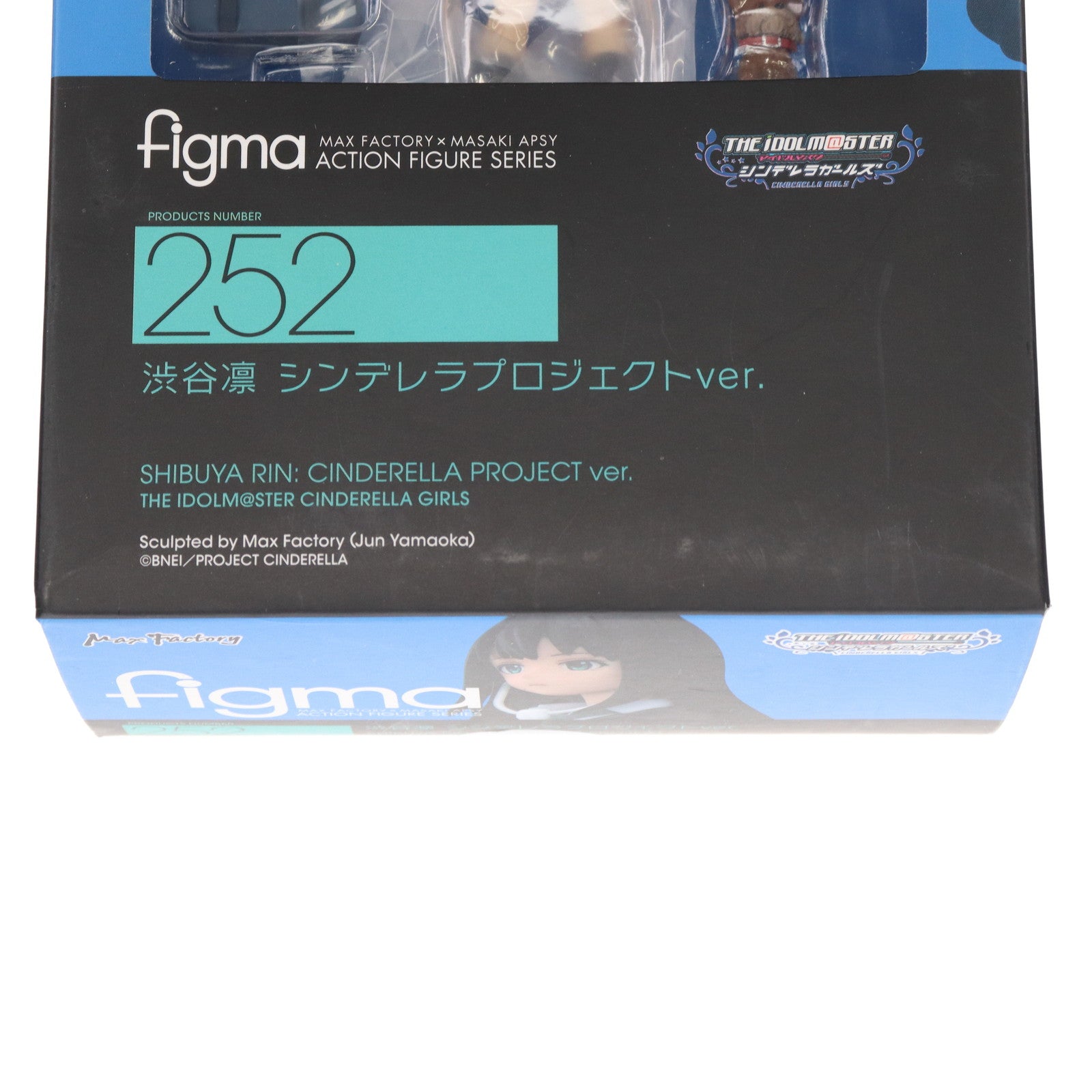 【中古即納】[FIG] figma(フィグマ) 252 渋谷凛(しぶやりん) シンデレラプロジェクトver. アイドルマスター シンデレラガールズ 完成品 可動フィギュア マックスファクトリー(20150731)