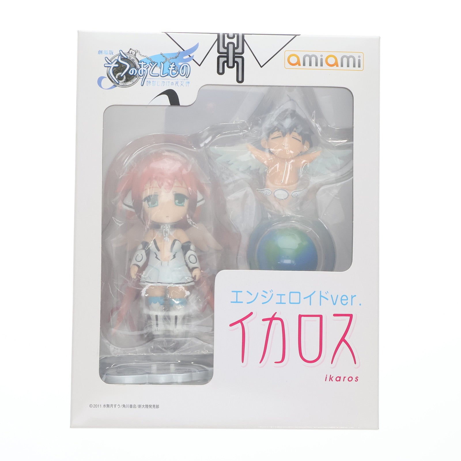【中古即納】[FIG] (フィギュア単品) イカロス(エンジェロイドver) 劇場版そらのおとしもの 時計じかけの哀女神(エンジェロイド) フィギュア付き前売券 完成品 フィギュア 大網(20110331)