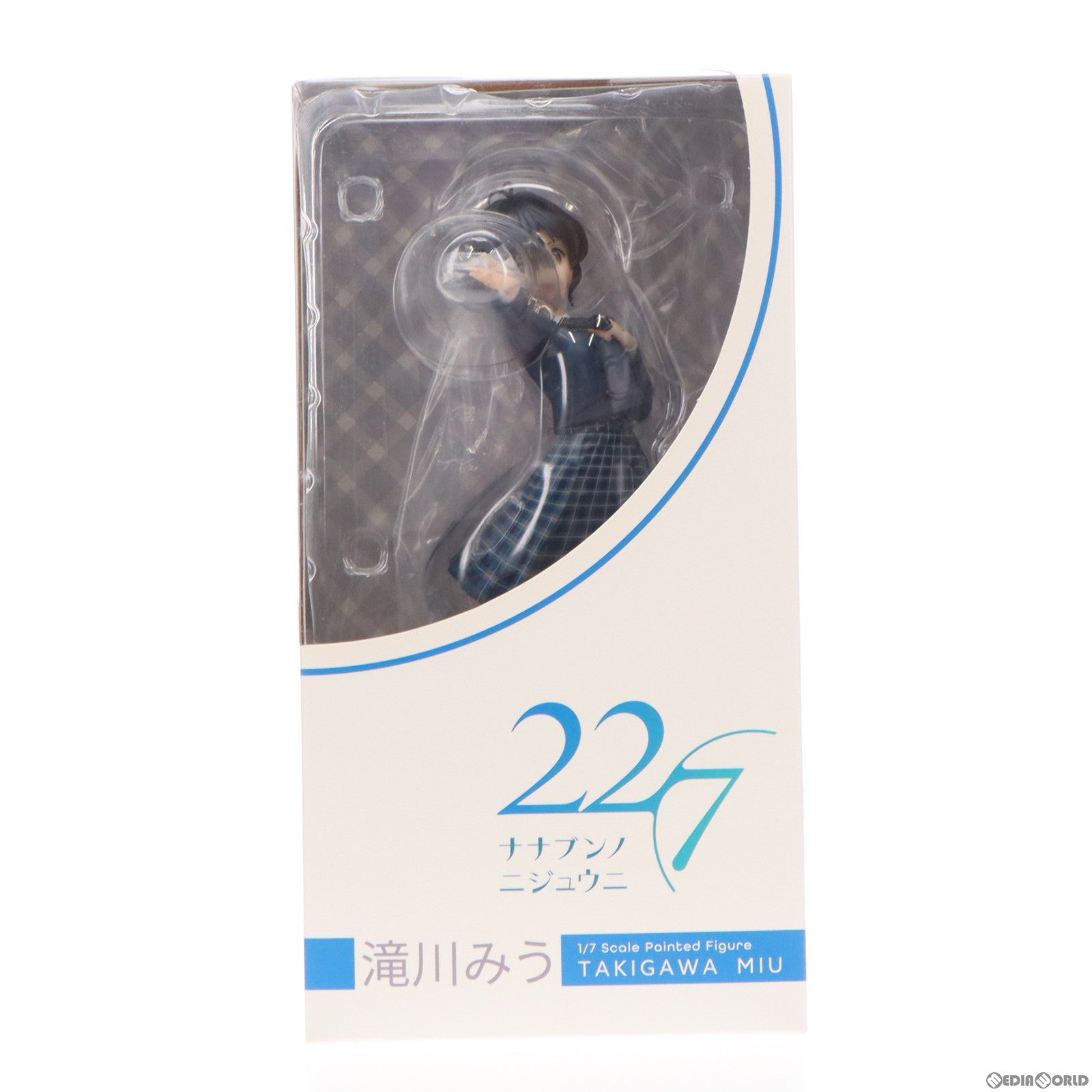 【中古即納】[FIG] ステッカー無し ANIPLEX+限定 滝川みう(たきがわみう) 22/7(ナナブンノニジュウニ) 1/7 完成品 フィギュア アニプレックス(20210228)