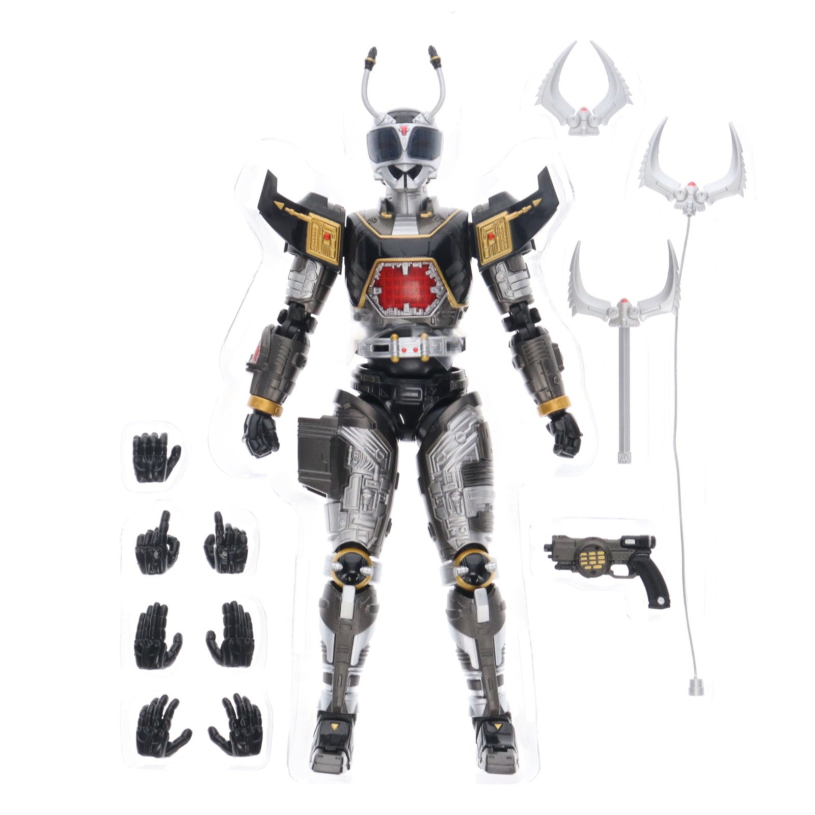 【中古即納】[FIG] 魂ネイション2017&魂ウェブ商店限定 S.H.Figuarts(フィギュアーツ) ブラックビート 重甲ビーファイター 完成品 可動フィギュア バンダイ(20150331)