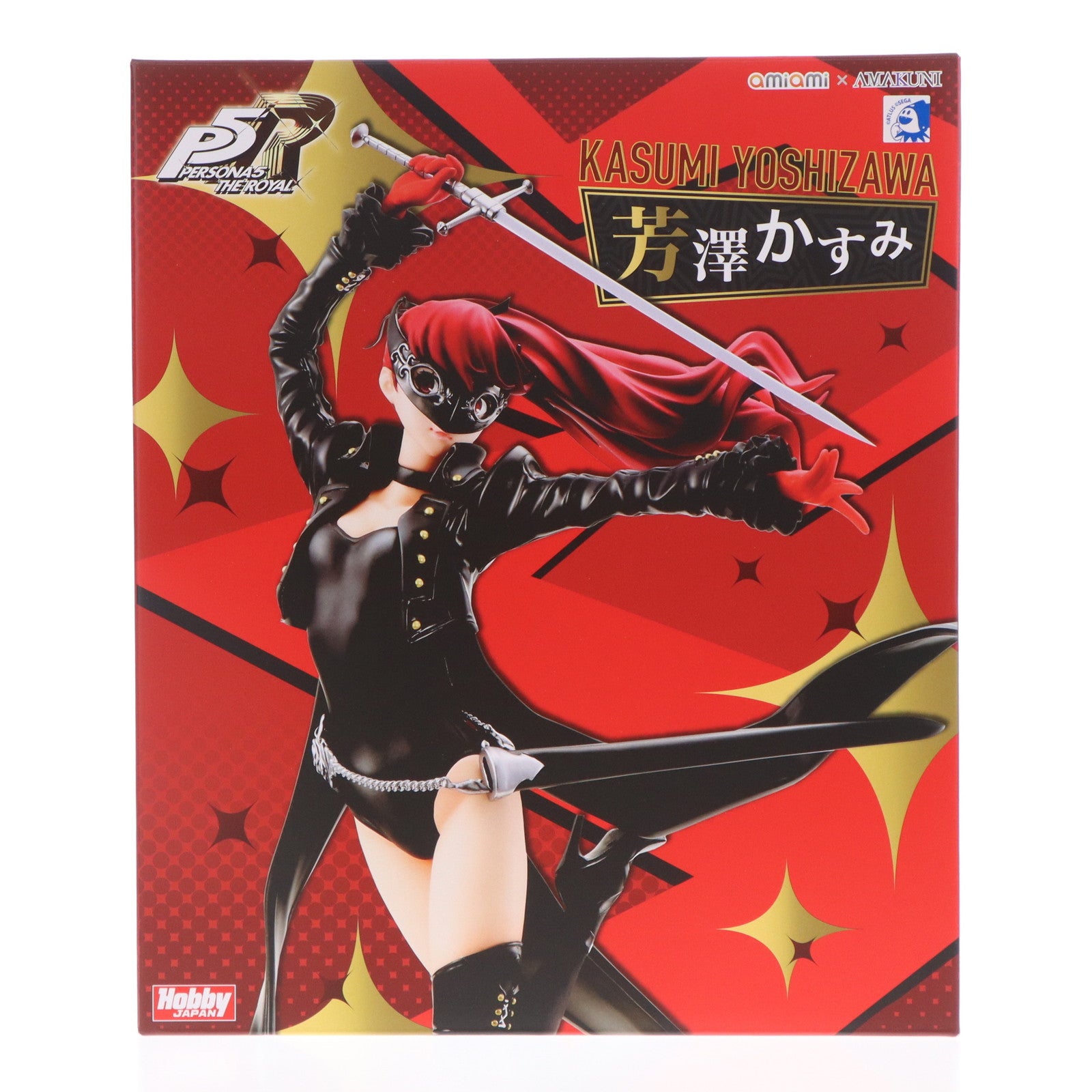 【中古即納】[FIG] あみあみ限定 芳澤かすみ(よしざわかすみ) 怪盗Ver. ペルソナ5 ザ・ロイヤル 1/7 完成品 フィギュア あみあみ×AMAKUNI(アマクニ)(20230731)