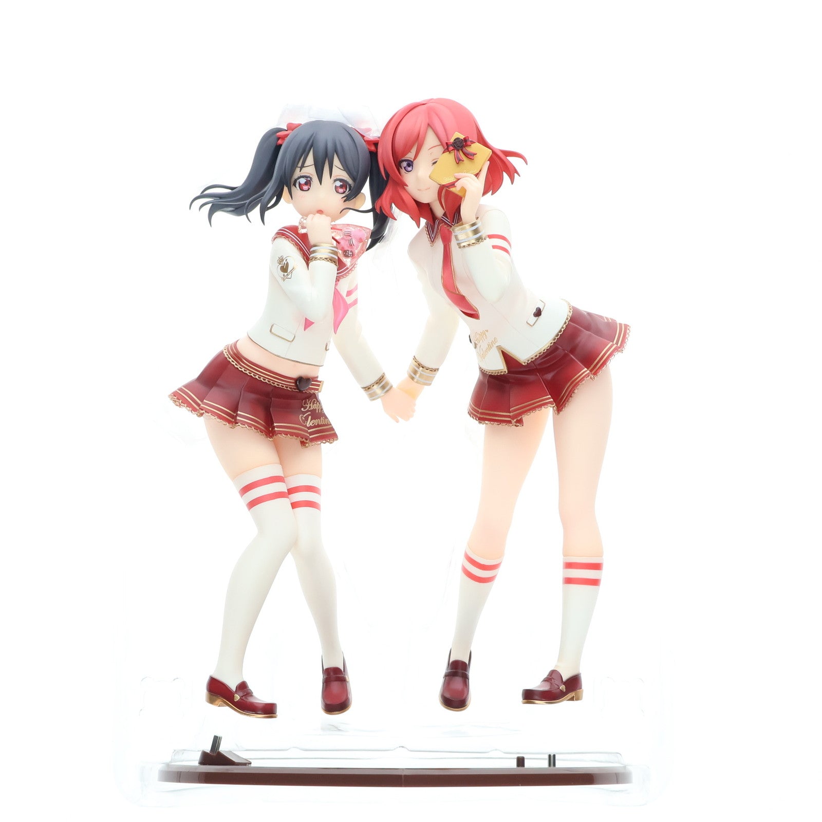 【中古即納】[FIG] 矢澤にこ&西木野真姫(やざわにこ&にしきのまき) バレンタイン編 ラブライブ!スクールアイドルフェスティバル 1/7 完成品 フィギュア アルター(20190119)