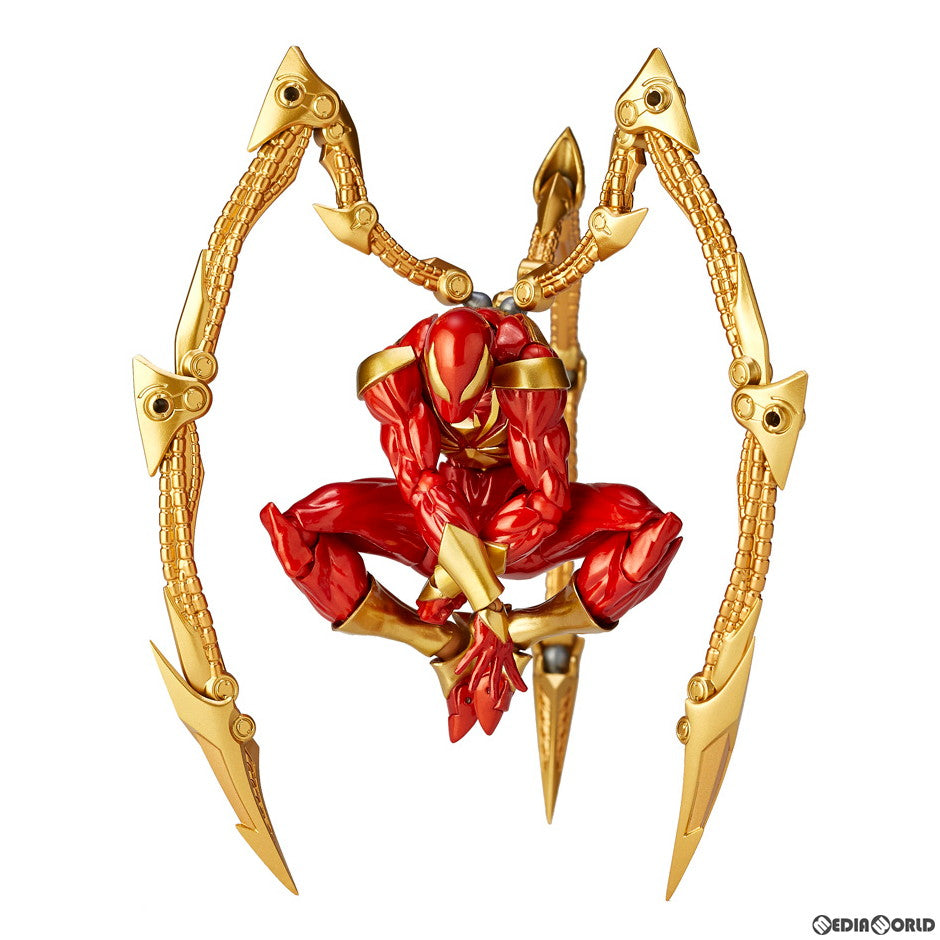 【中古即納】[FIG] (再販) リボルテック アメイジング・ヤマグチ アイアン・スパイダー アルティメットスパイダーマン 完成品 可動フィギュア(NR030) 海洋堂/ケンエレファント(20240524)