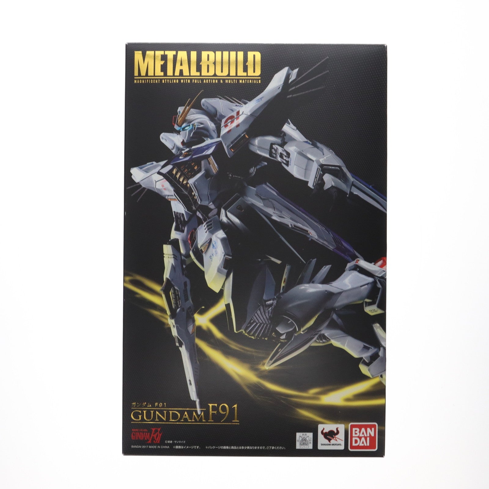 【中古即納】[FIG] METAL BUILD ガンダムF91 機動戦士ガンダムF91 完成品 可動フィギュア バンダイ(20170325)