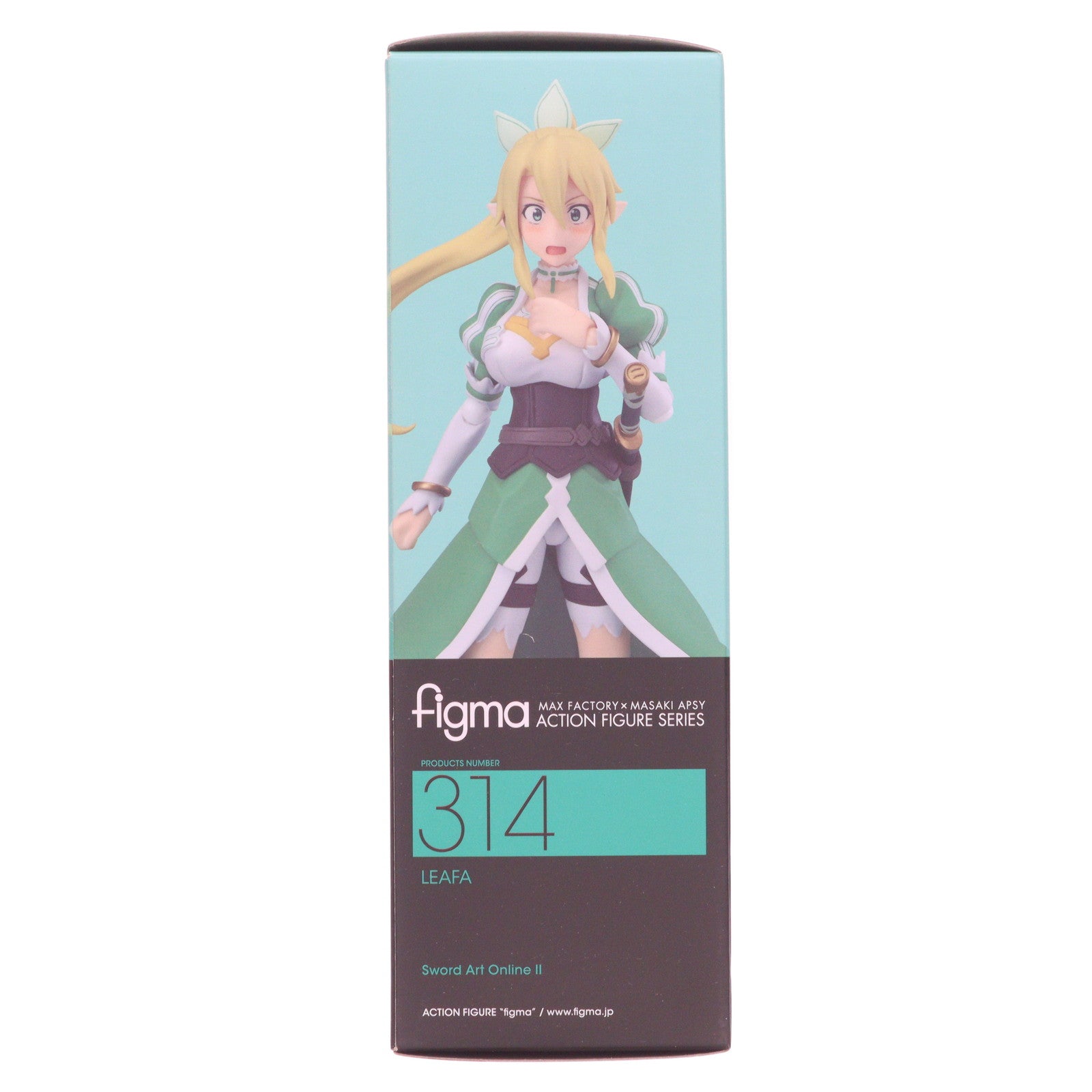 【中古即納】[FIG] GOODSMILE ONLINE SHOP限定特典付属 figma(フィグマ) 314 リーファ ソードアート・オンラインII 完成品 可動フィギュア マックスファクトリー(20170204)