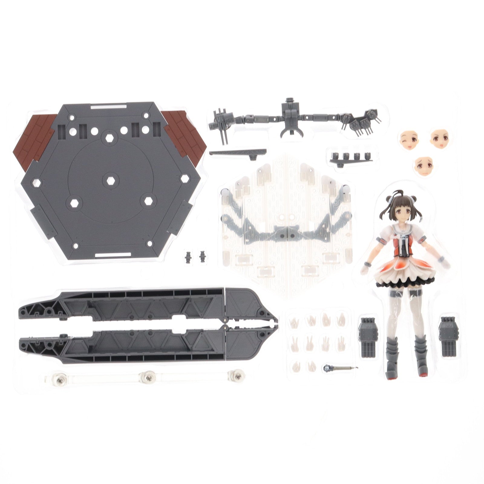 【中古即納】[FIG] アーマーガールズプロジェクト 艦これ 那珂改二(なかかいに) 艦隊これくしょん -艦これ- 完成品 可動フィギュア バンダイ(20160326)