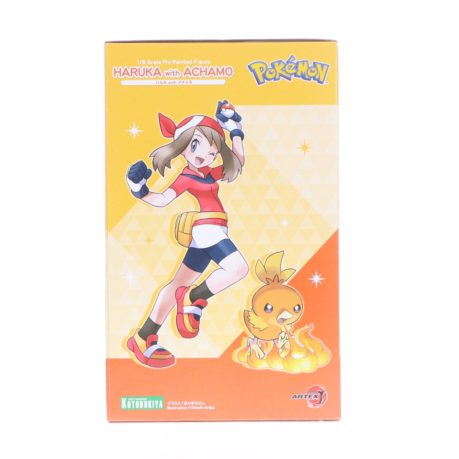 【中古即納】[FIG] ARTFX J ハルカ with アチャモ ポケットモンスター ルビー・サファイア 1/8 完成品 フィギュア(PP962) コトブキヤ(20220514)