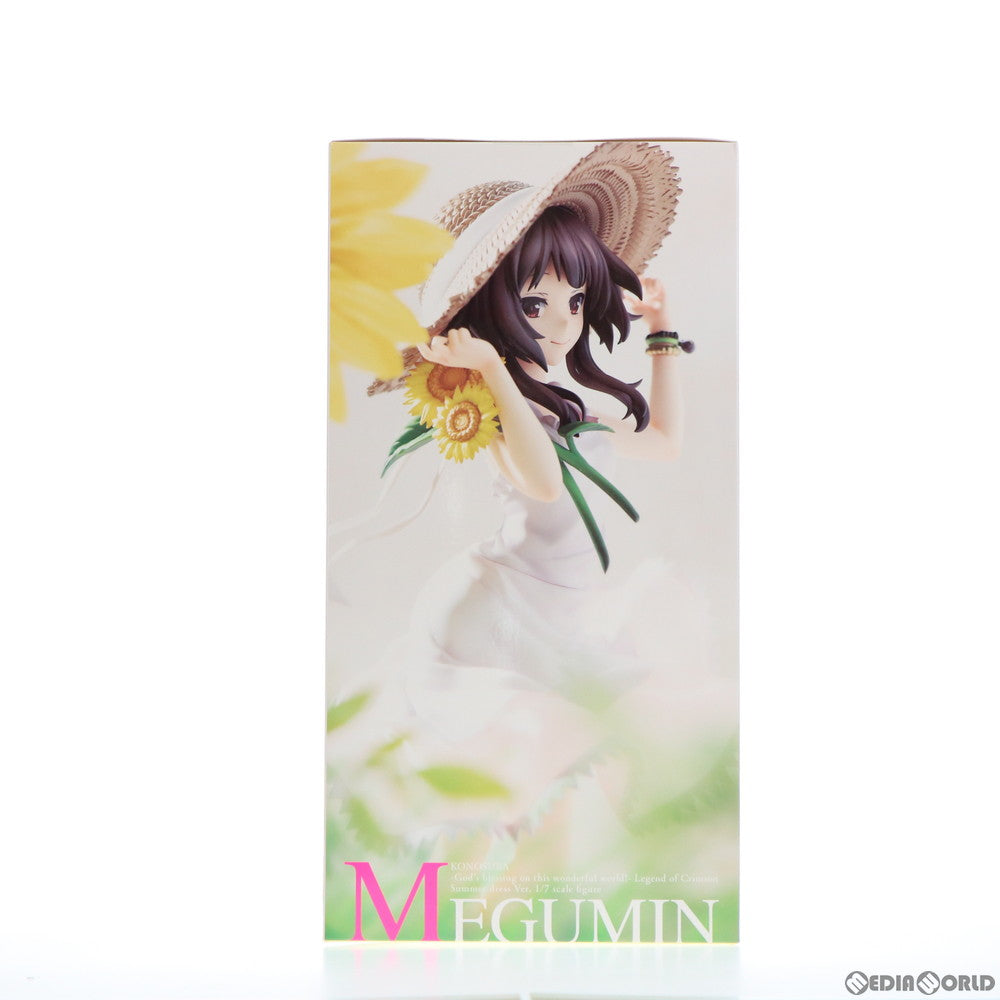【中古即納】[FIG] めぐみん ひまわりワンピースVer. この素晴らしい世界に祝福を!紅伝説 1/7 完成品 フィギュア KADOKAWA(カドカワ)(20211229)