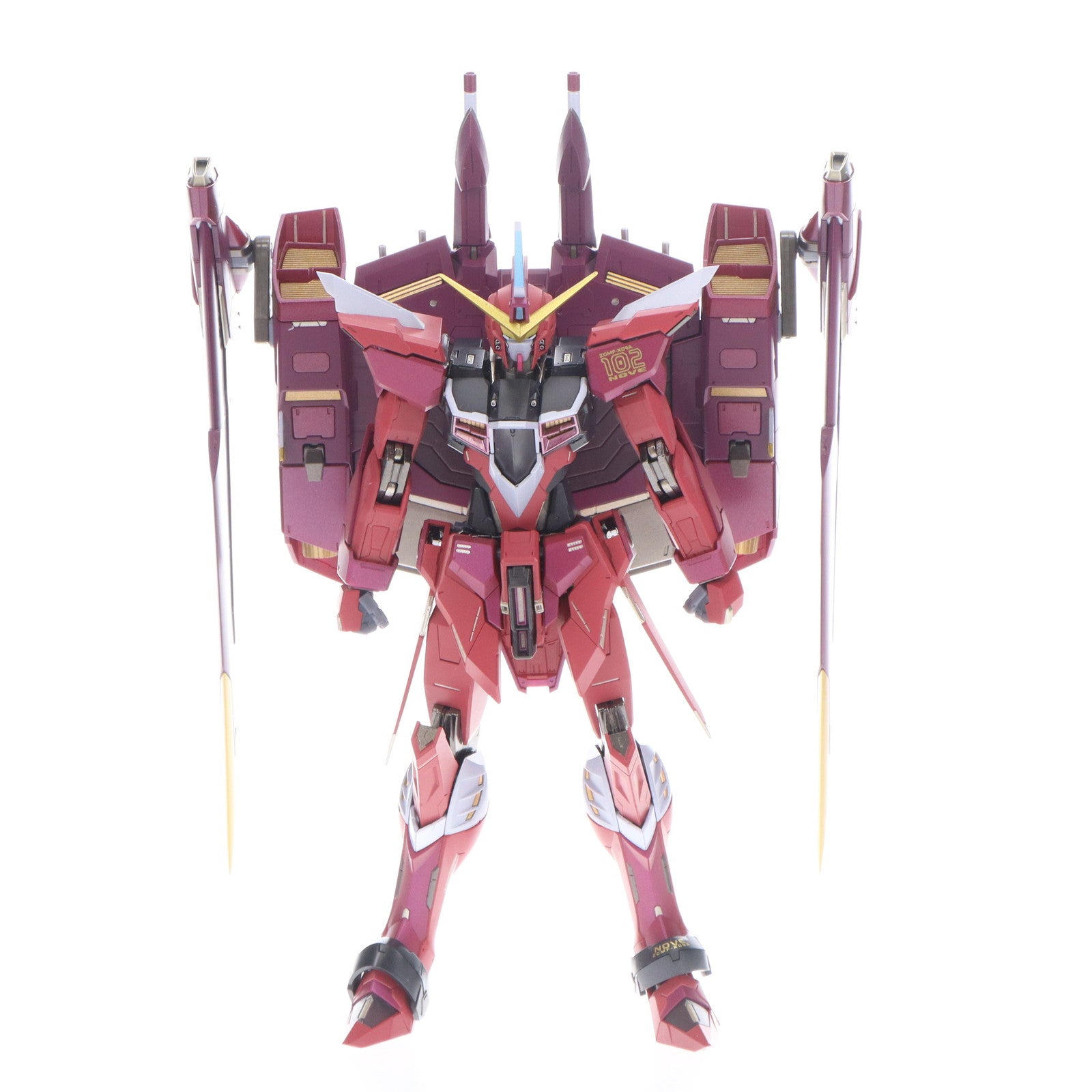 【中古即納】[FIG] METAL BUILD ジャスティスガンダム 機動戦士ガンダムSEED(シード) 完成品 可動フィギュア バンダイスピリッツ(20220129)