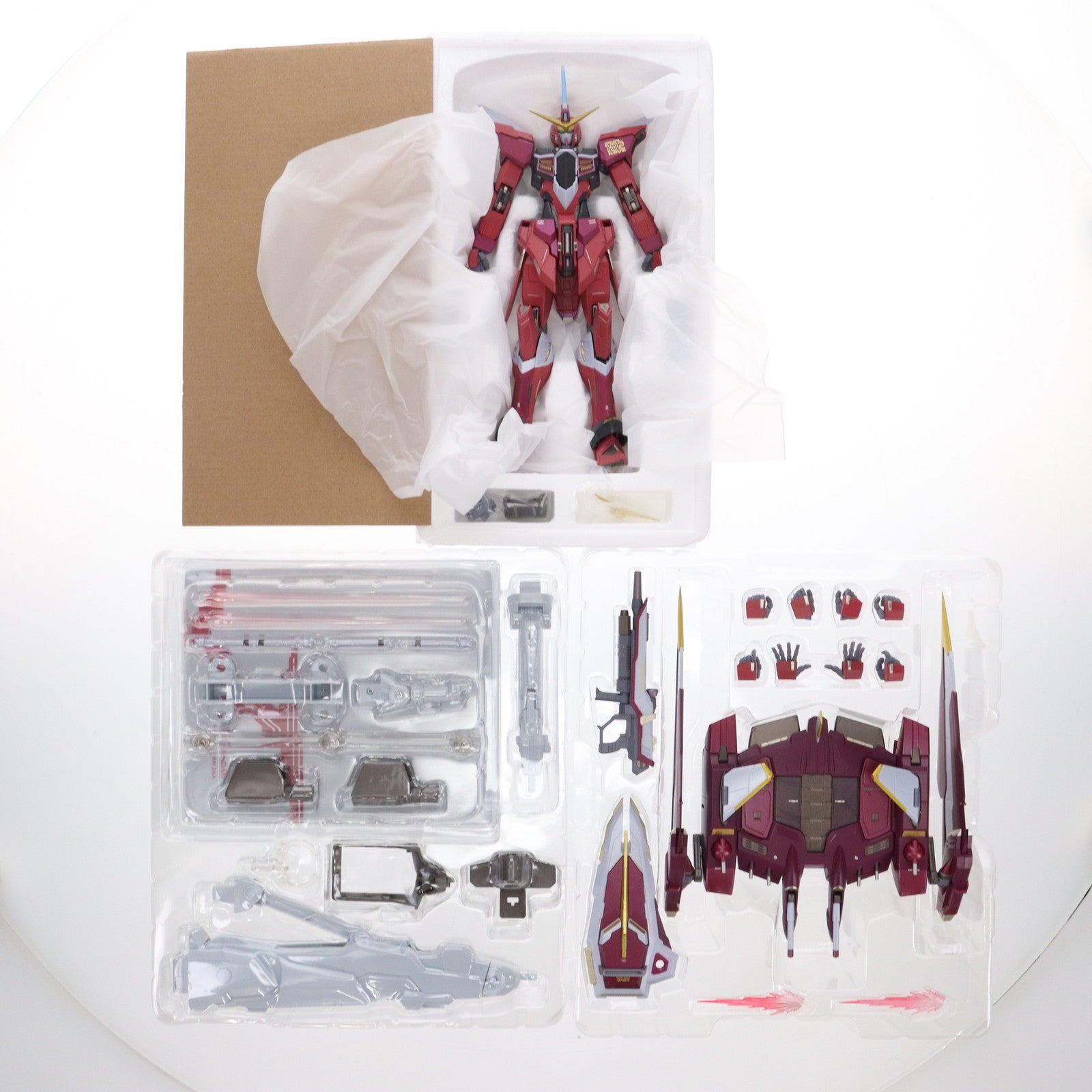 【中古即納】[FIG] METAL BUILD ジャスティスガンダム 機動戦士ガンダムSEED(シード) 完成品 可動フィギュア バンダイスピリッツ(20220129)