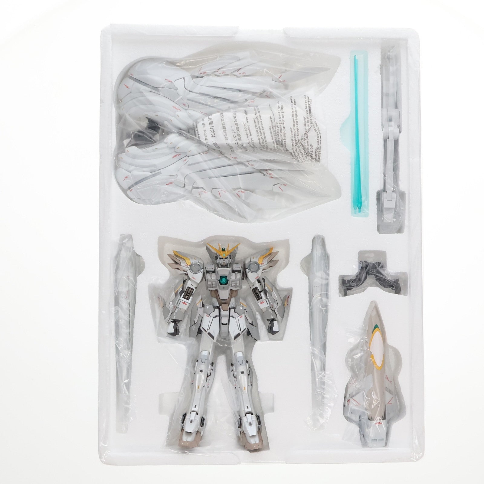 【中古即納】[FIG] 魂ウェブ商店限定 GUNDAM FIX FIGURATION METAL COMPOSITE ウイングガンダムスノーホワイトプレリュード 新機動戦記ガンダムW(ウイング) Frozen Teardrop 完成品 可動フィギュア バンダイスピリッツ(20200531)