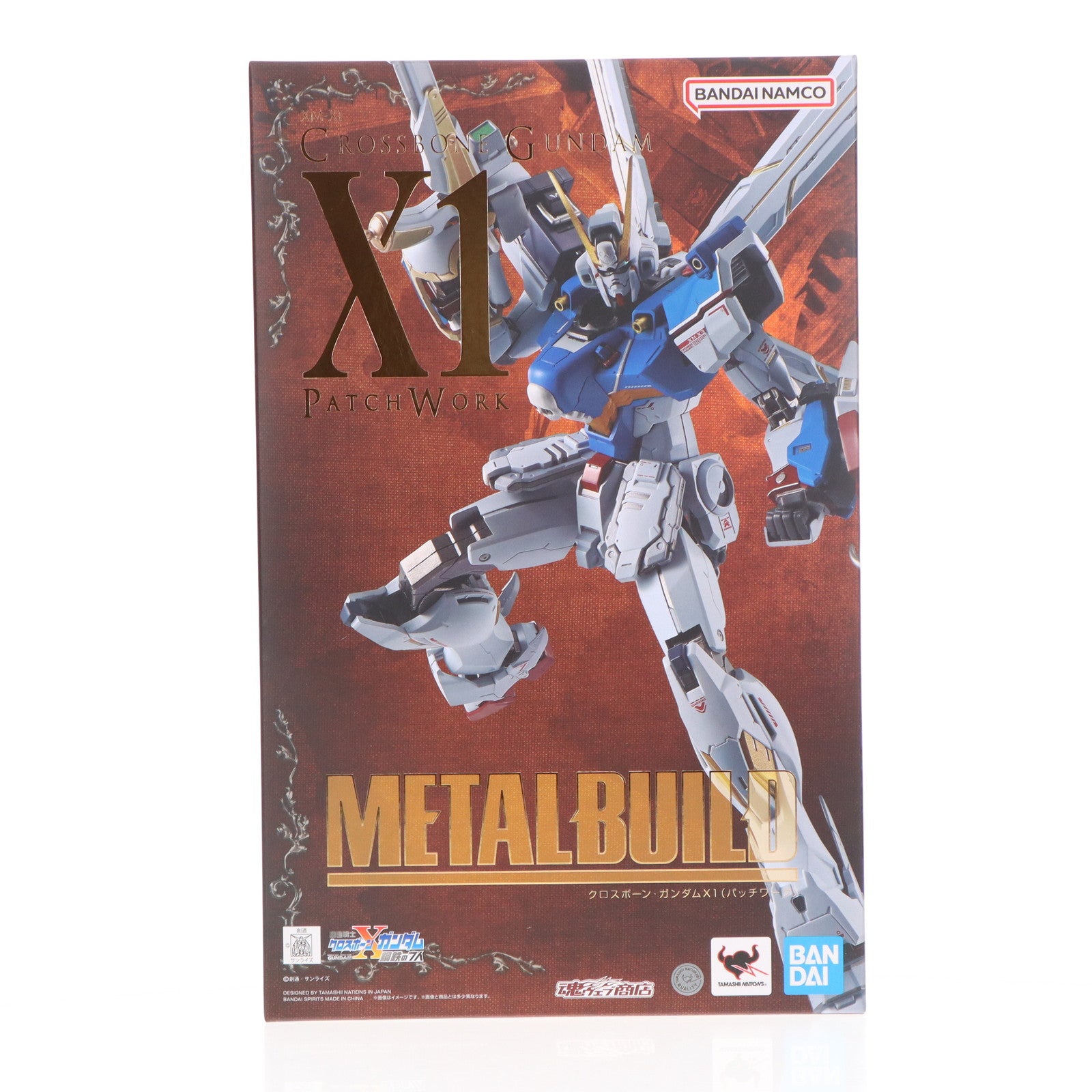 【中古即納】[FIG] 魂ウェブ商店限定 METAL BUILD XM-X1 クロスボーン・ガンダムX1(パッチワーク) 機動戦士クロスボーン・ガンダム 完成品 可動フィギュア バンダイスピリッツ(20230915)