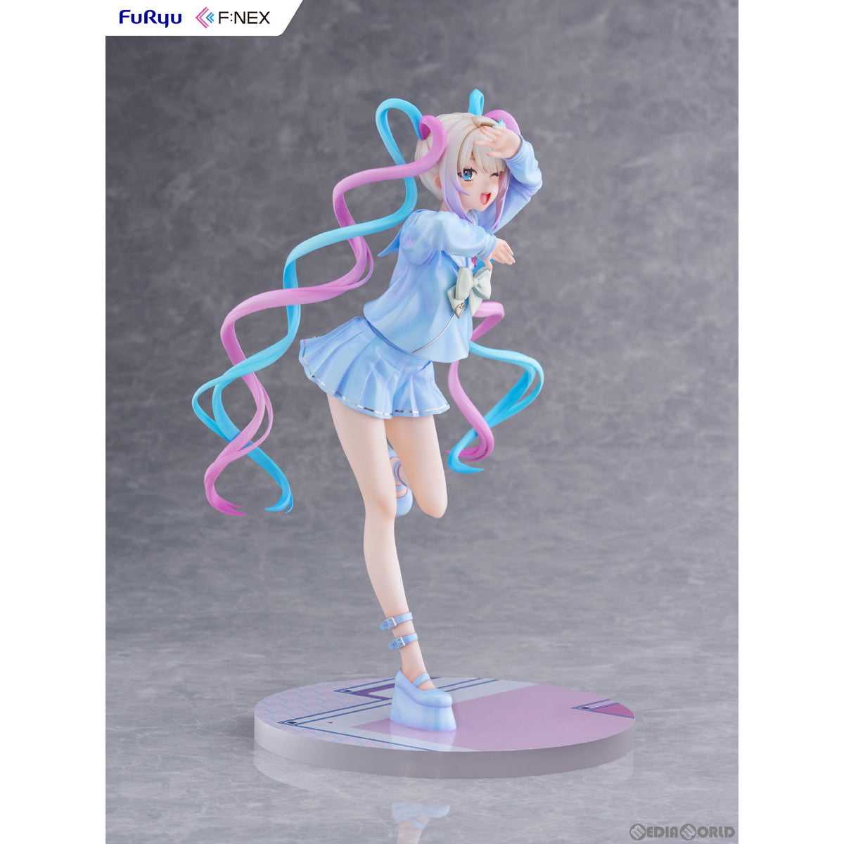 【中古即納】[FIG] 超絶最かわてんしちゃん NEEDY GIRL OVERDOSE(ニーディーガールオーバードーズ) 1/7 完成品 フィギュア(AMU-FNX1003) フリュー(20241018)