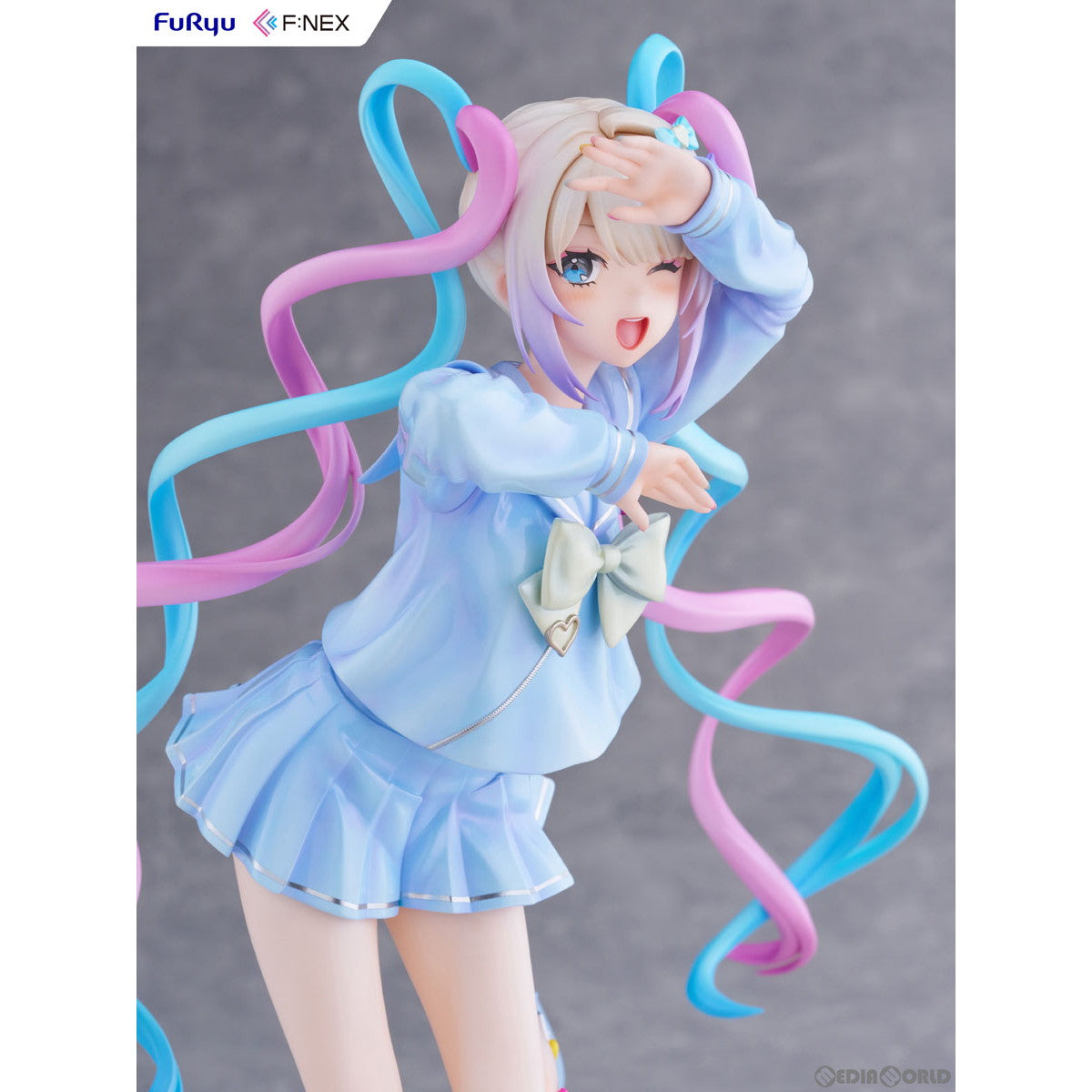 【中古即納】[FIG] 超絶最かわてんしちゃん NEEDY GIRL OVERDOSE(ニーディーガールオーバードーズ) 1/7 完成品 フィギュア(AMU-FNX1003) フリュー(20241018)