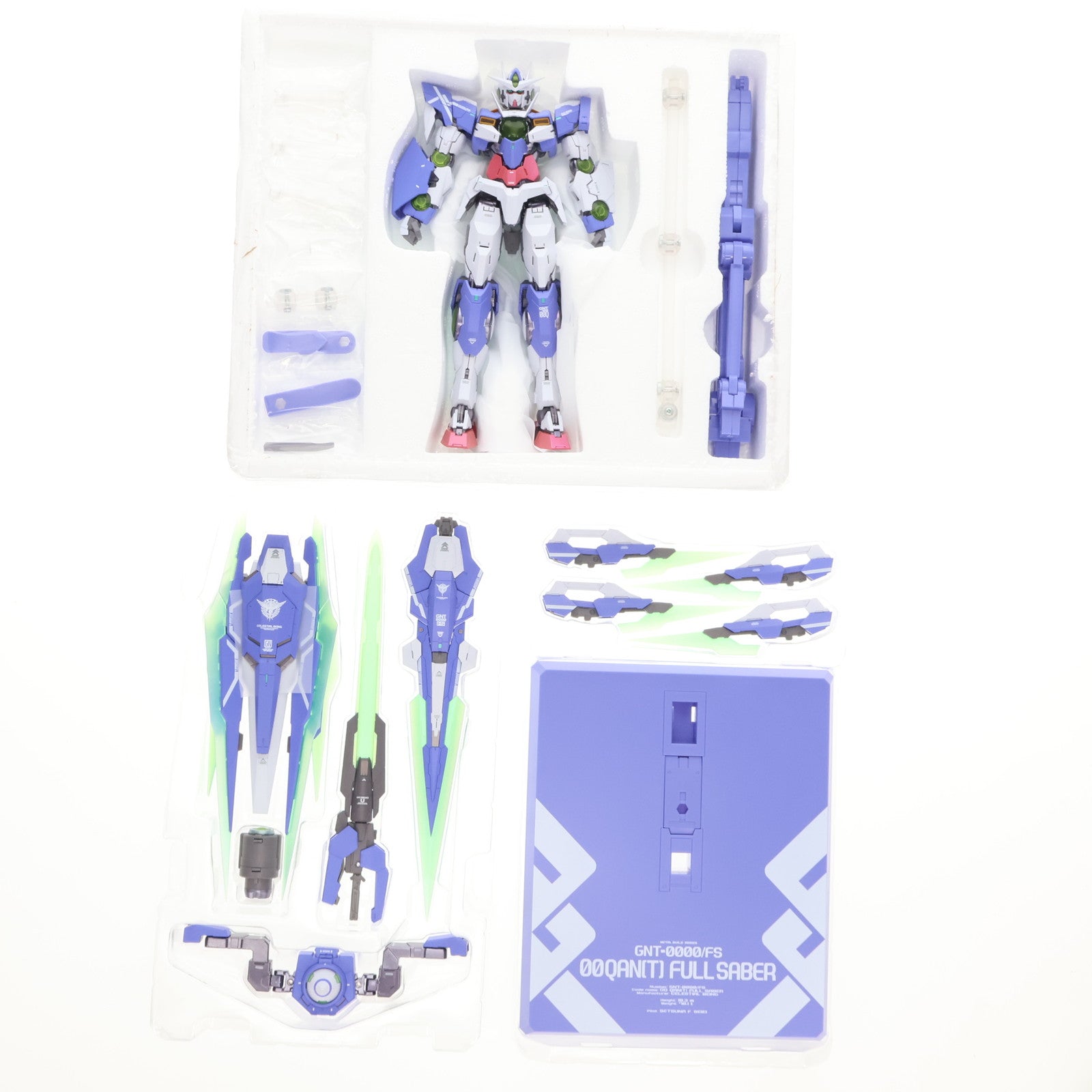 【中古即納】[FIG] METAL BUILD ダブルオークアンタ フルセイバー 機動戦士ガンダム00V戦記 完成品 可動フィギュア TAMASHII NATION 2024 開催記念品&魂ウェブ商店限定 バンダイスピリッツ(20241113)