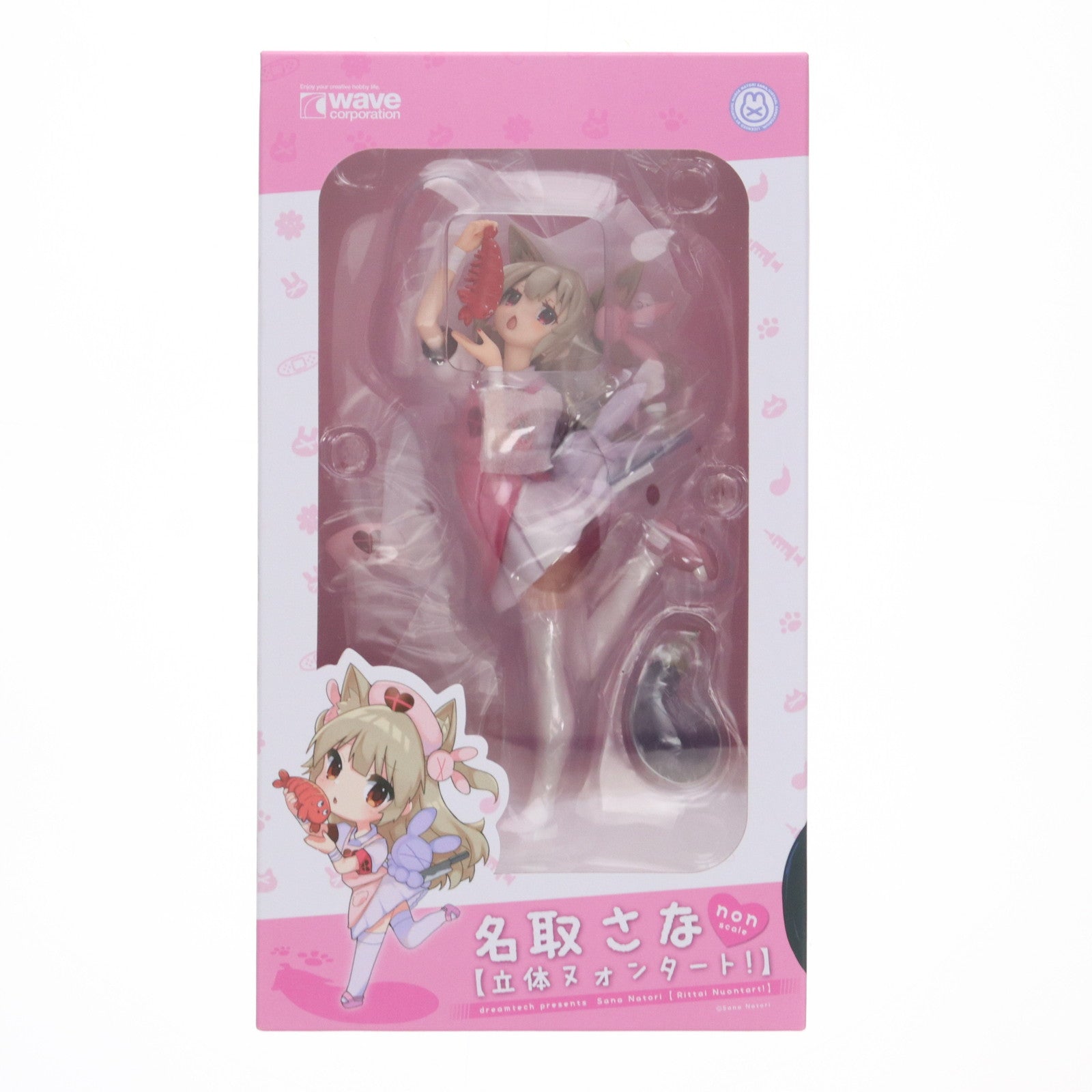 【中古即納】[FIG] ドリームテック 名取さな【立体ヌォンタート!】 完成品 フィギュア(DT-176) ウェーブ(WAVE)(20210425)