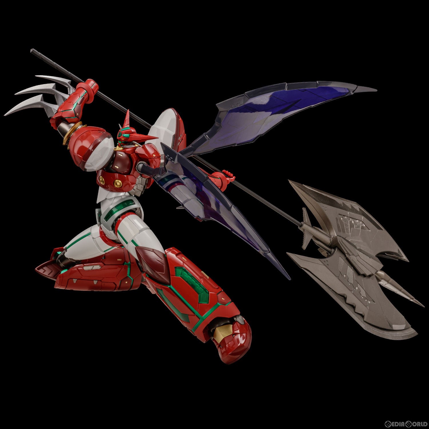 【中古即納】[FIG] RIOBOT 真ゲッター1 リニューアルver. 真ゲッターロボ 世界最後の日 完成品 可動フィギュア 千値練(せんちねる)(20240519)