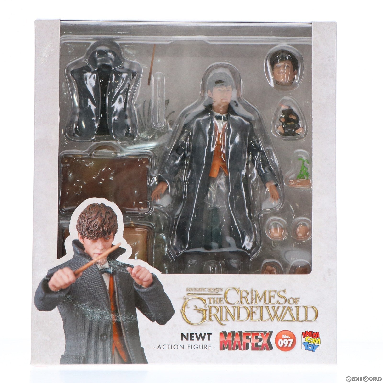 【中古即納】[FIG] マフェックス No.097 MAFEX ニュート ファンタスティック・ビースト 完成品 可動フィギュア メディコム・トイ(20200119)