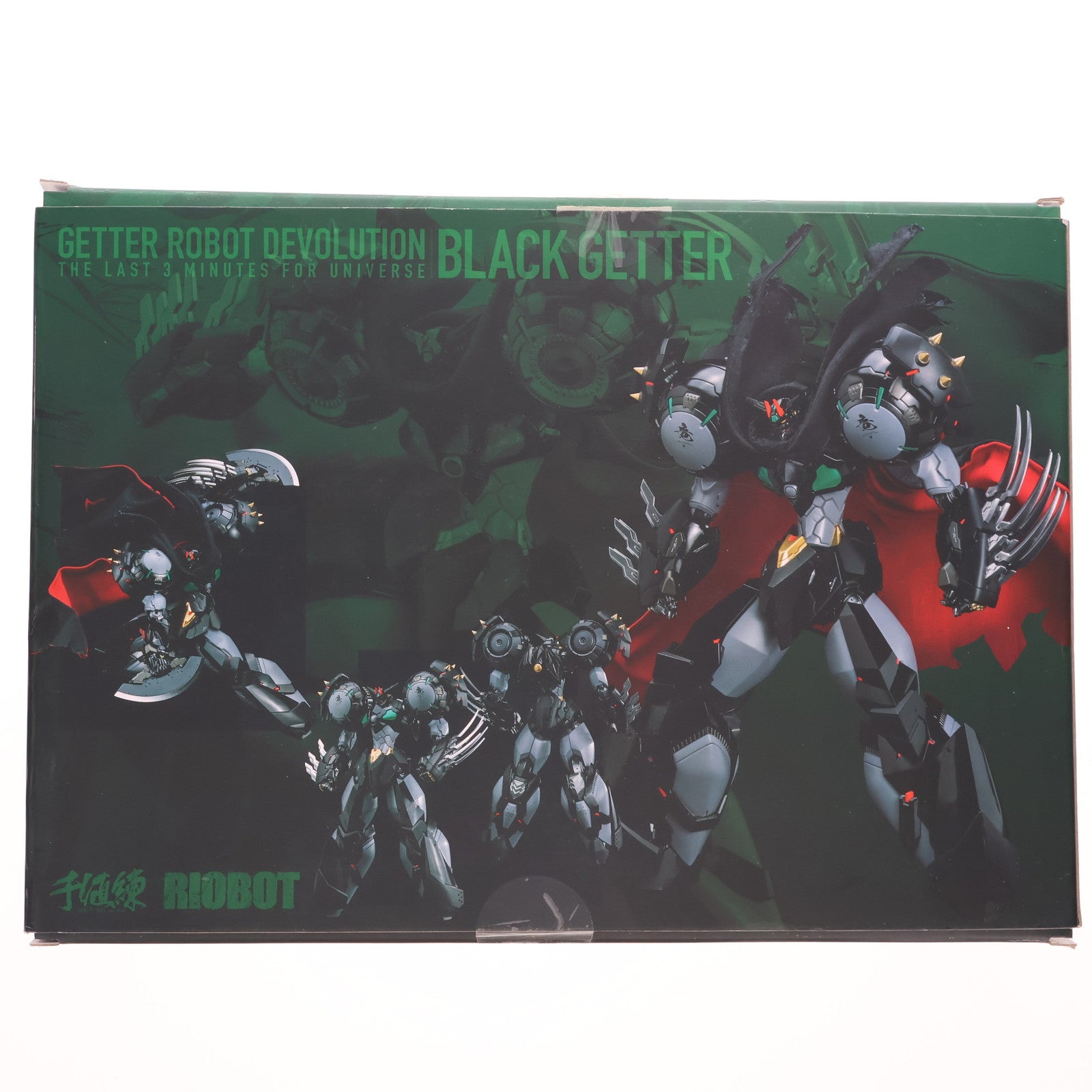 【中古即納】[FIG] RIOBOT ブラックゲッター ゲッターロボ デヴォリューション-宇宙最後の3分間- 完成品 可動フィギュア 千値練(せんちねる)(20190224)