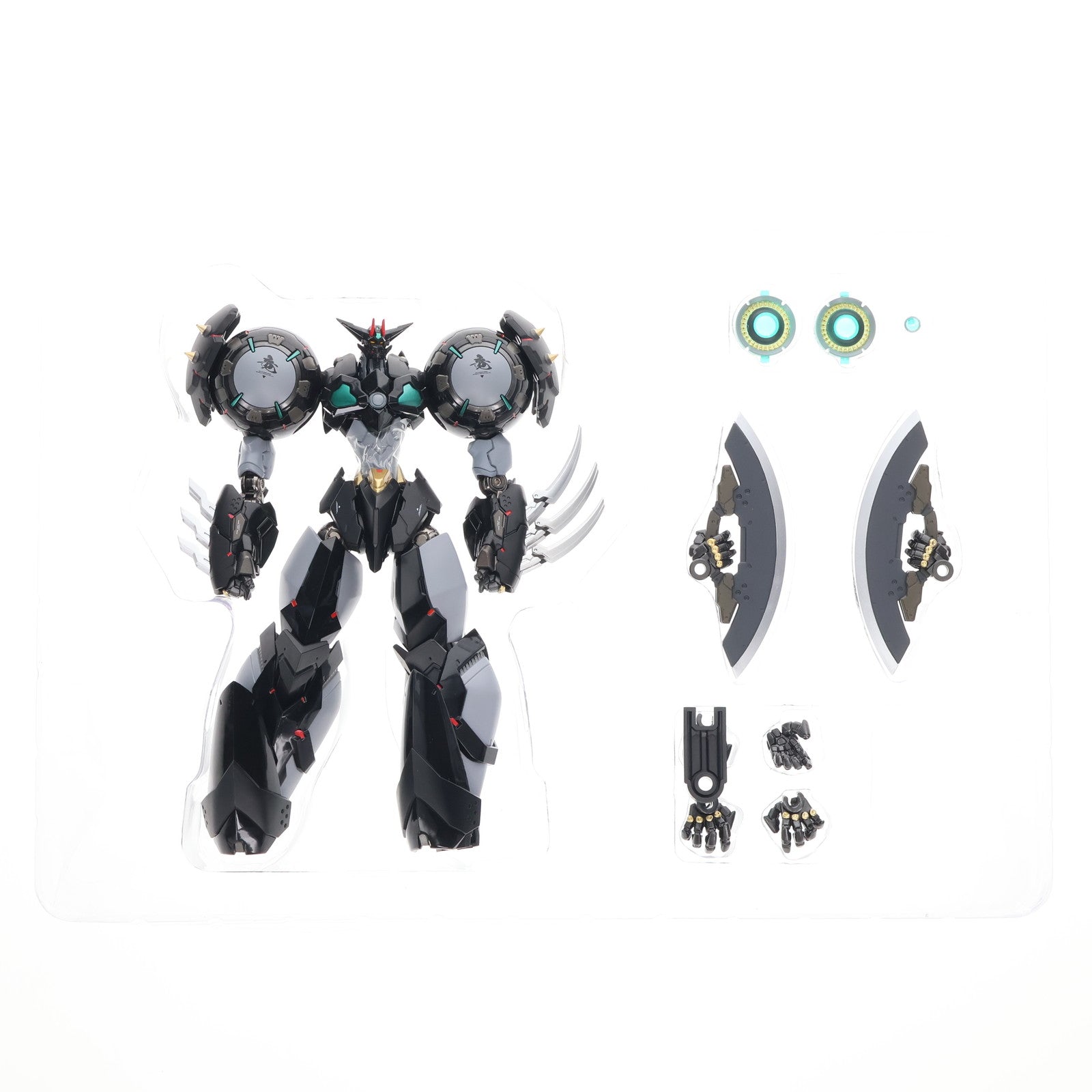 【中古即納】[FIG] RIOBOT ブラックゲッター ゲッターロボ デヴォリューション-宇宙最後の3分間- 完成品 可動フィギュア 千値練(せんちねる)(20190224)