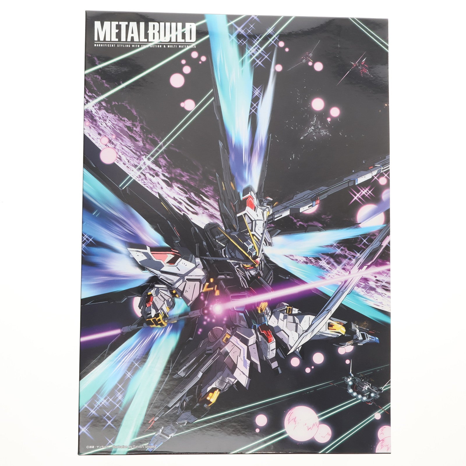 【中古即納】[FIG] 特製スリーブ付属 魂ウェブ商店限定 METAL BUILD ストライクフリーダムガンダム 光の翼オプションセット 機動戦士ガンダムSEED DESTINY(シード デスティニー) フィギュア用アクセサリ バンダイ(20160630)
