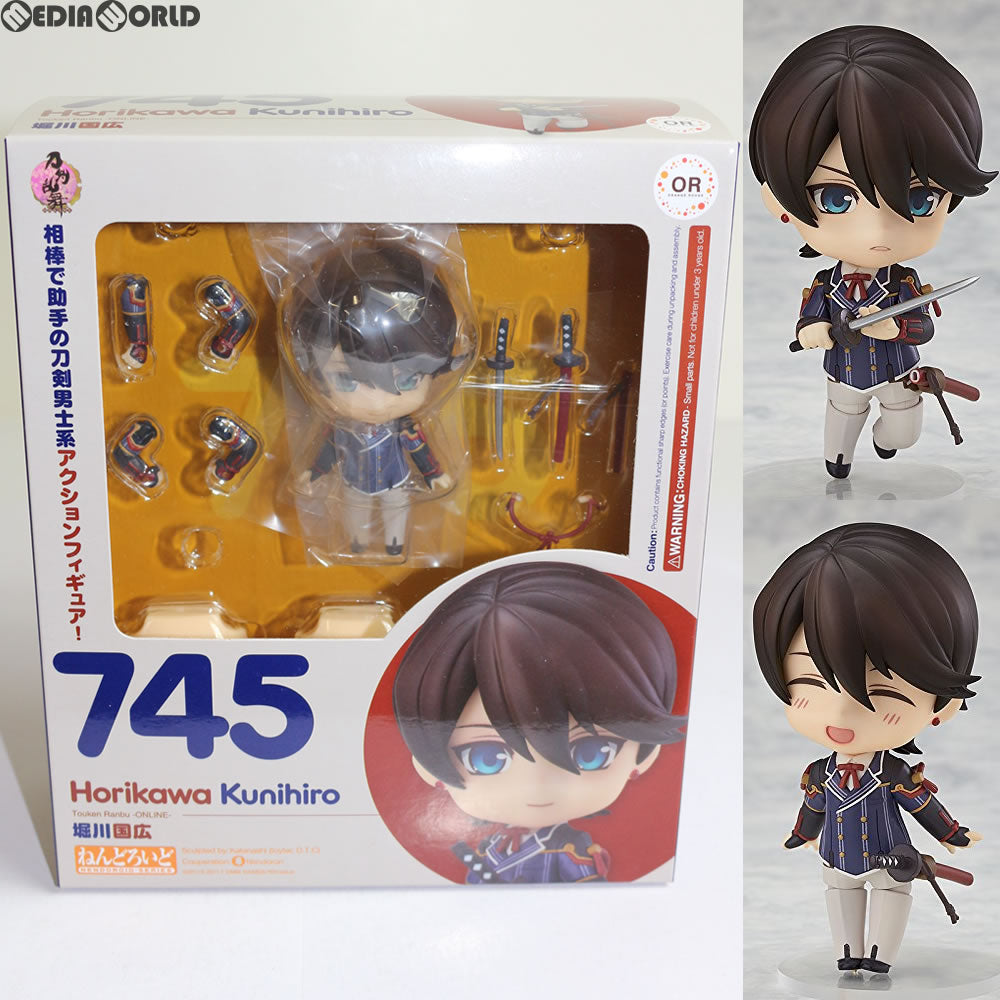 【中古即納】[FIG] ねんどろいど 745 堀川国広(ほりかわくにひろ) 刀剣乱舞-ONLINE- 完成品 可動フィギュア オランジュ・ルージュ(20170916)