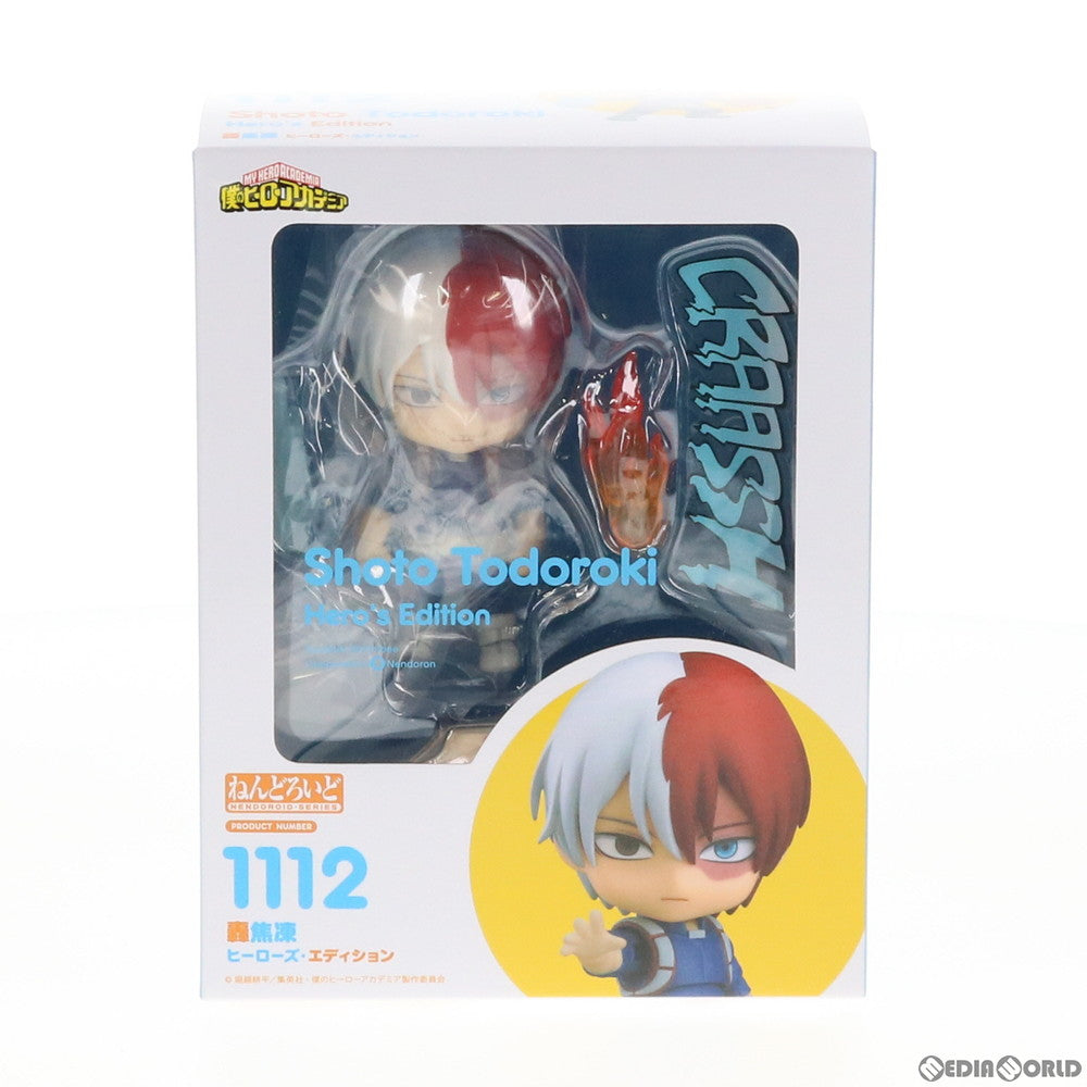 【中古即納】[FIG] ねんどろいど 1112 轟焦凍(とどろきしょうと) ヒーローズ・エディション 僕のヒーローアカデミア 完成品 可動フィギュア グッドスマイルカンパニー(20191026)