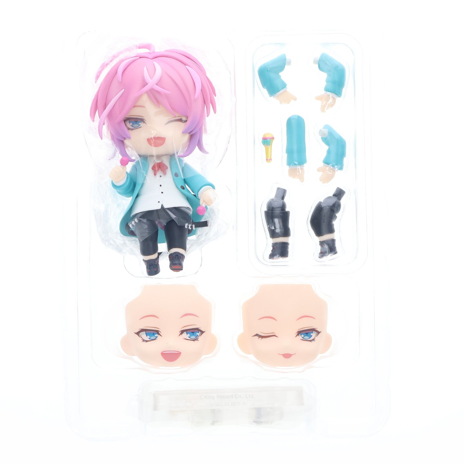 【中古即納】[FIG] アニメイト限定特典付属 ねんどろいど 1223 飴村乱数(あめむららむだ) ヒプノシスマイク -Division Rap Battle- 完成品 可動フィギュア FREEing(フリーイング)(20201025)