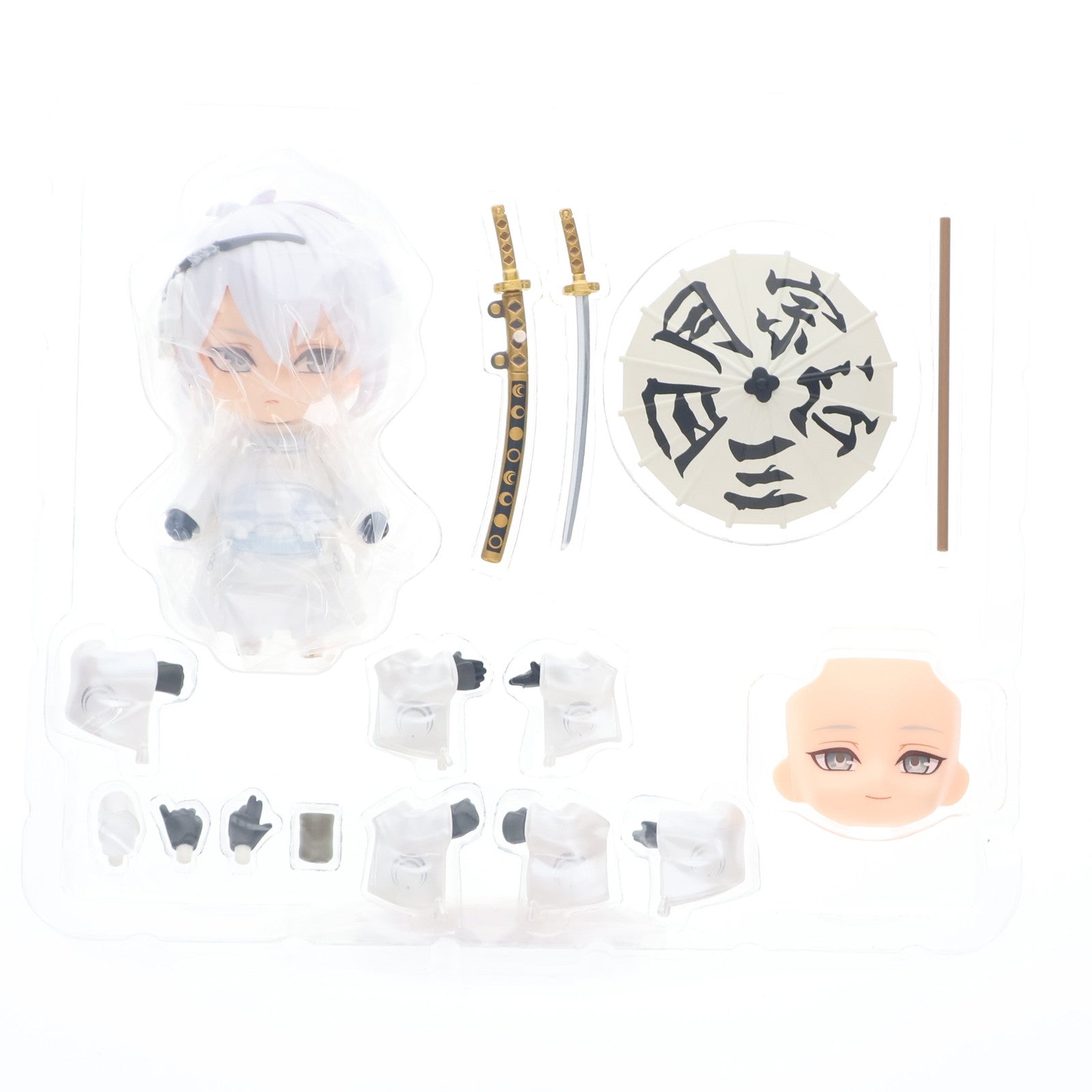 【中古即納】[FIG] GOODSMILE ONLINE SHOP限定特典付属 ねんどろいど 1549 三日月宗近(みかづきむねちか) 舞台『刀剣乱舞』悲伝 結いの目の不如帰 完成品 可動フィギュア オランジュ・ルージュ(20210831)