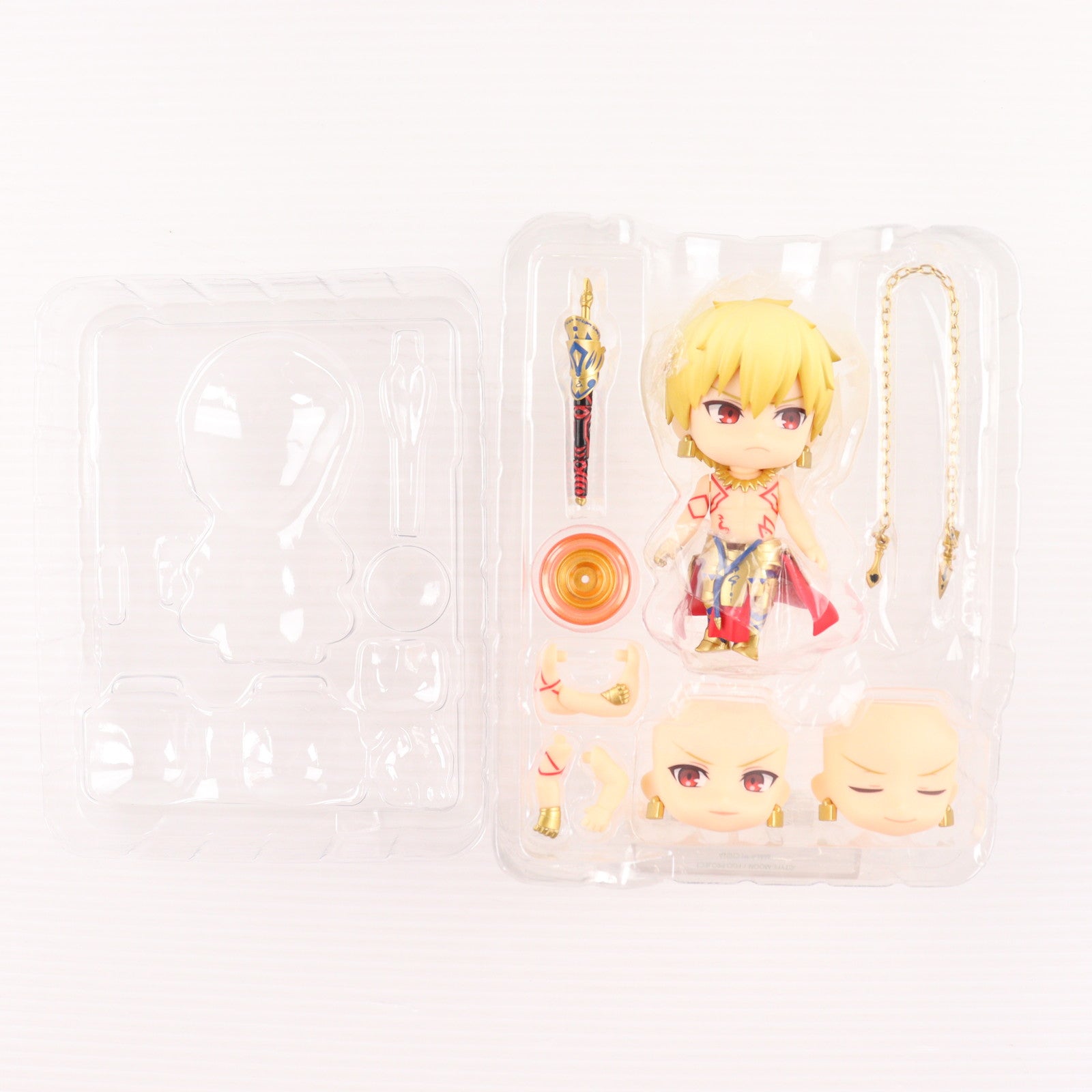 【中古即納】[FIG] ねんどろいど 1220 アーチャー/ギルガメッシュ 第三再臨Ver. Fate/Grand Order(フェイト/グランドオーダー) 完成品 可動フィギュア オランジュ・ルージュ(20200520)