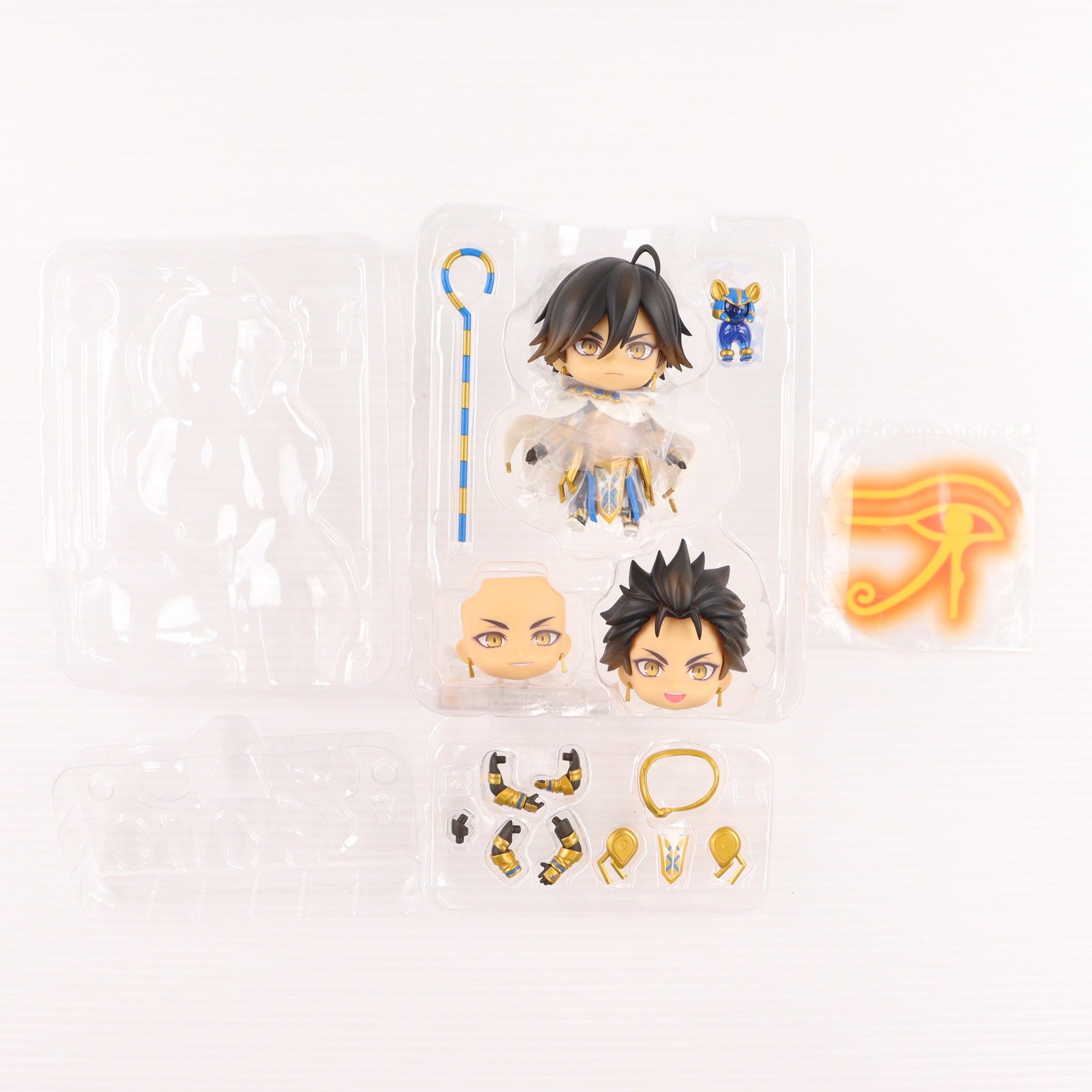 【中古即納】[FIG] ねんどろいど 1296-DX ライダー/オジマンディアス 霊基再臨Ver. Fate/Grand Order(フェイト/グランドオーダー) 完成品 可動フィギュア オランジュ・ルージュ(20201010)