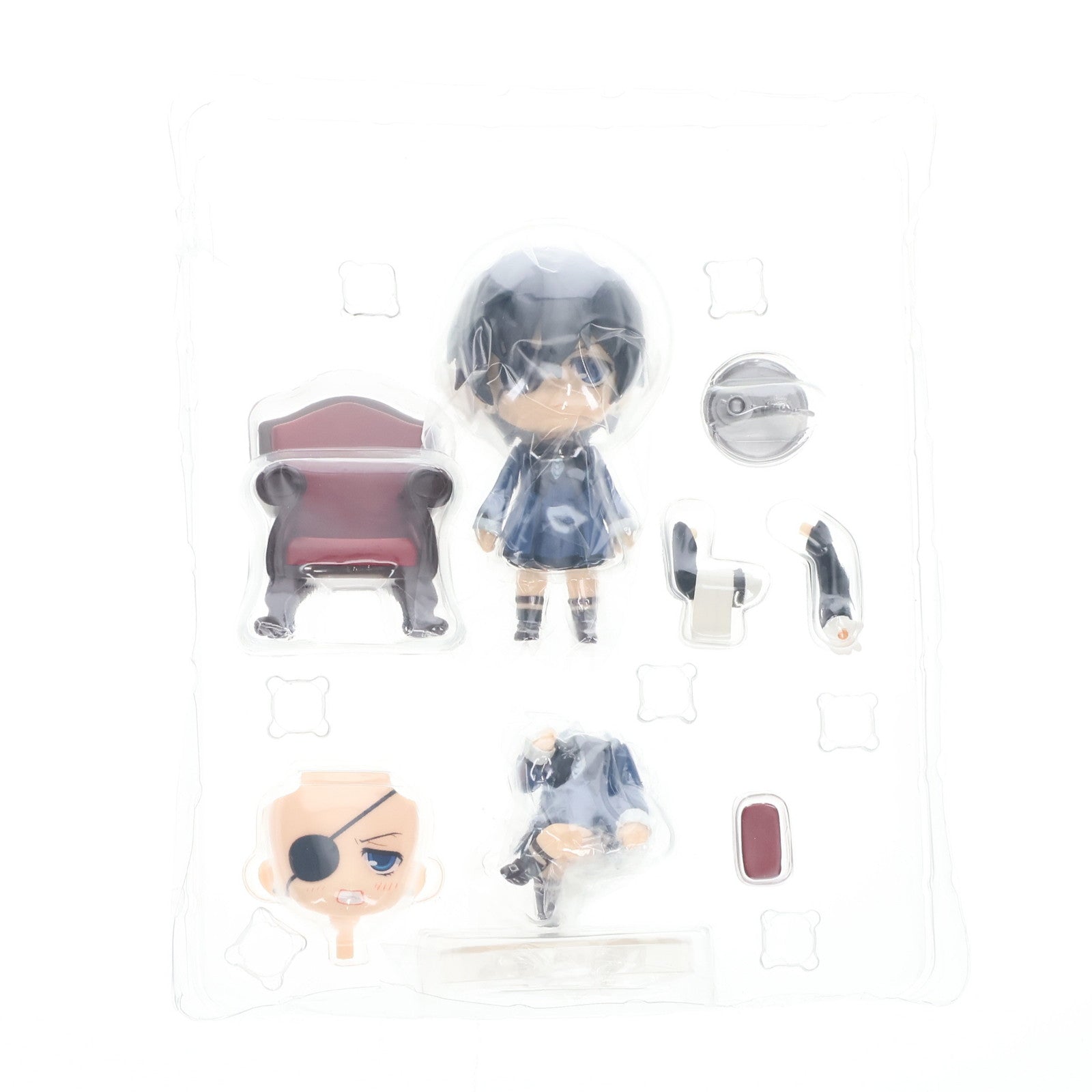 【中古即納】[FIG] ねんどろいど 117 シエル・ファントムハイヴ 黒執事 完成品 可動フィギュア グッドスマイルカンパニー(20100917)