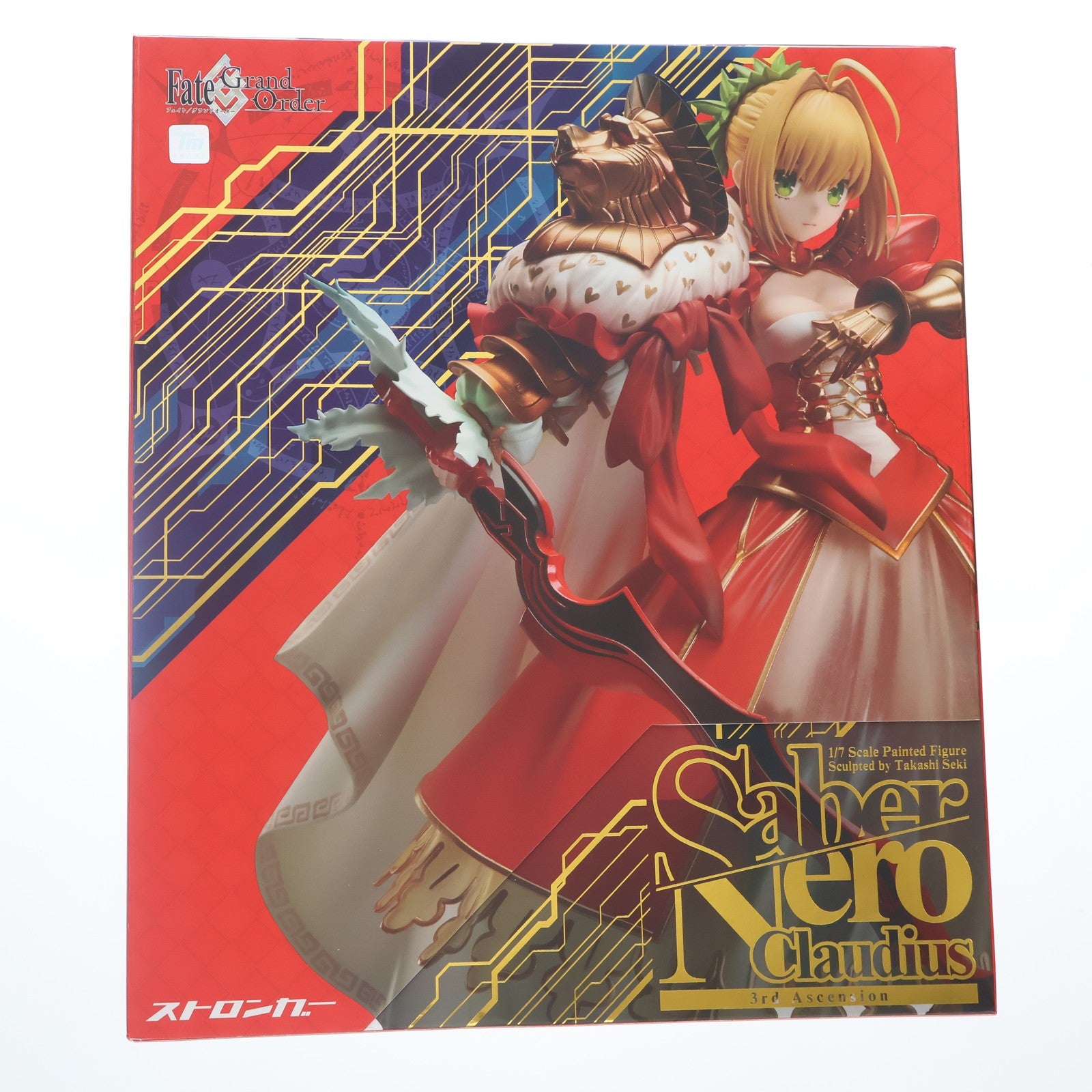 【中古即納】[FIG] セイバー/ネロ・クラウディウス〔第三再臨〕 Fate/Grand Order(フェイト/グランドオーダー) 1/7 完成品 フィギュア ストロンガー(20190626)