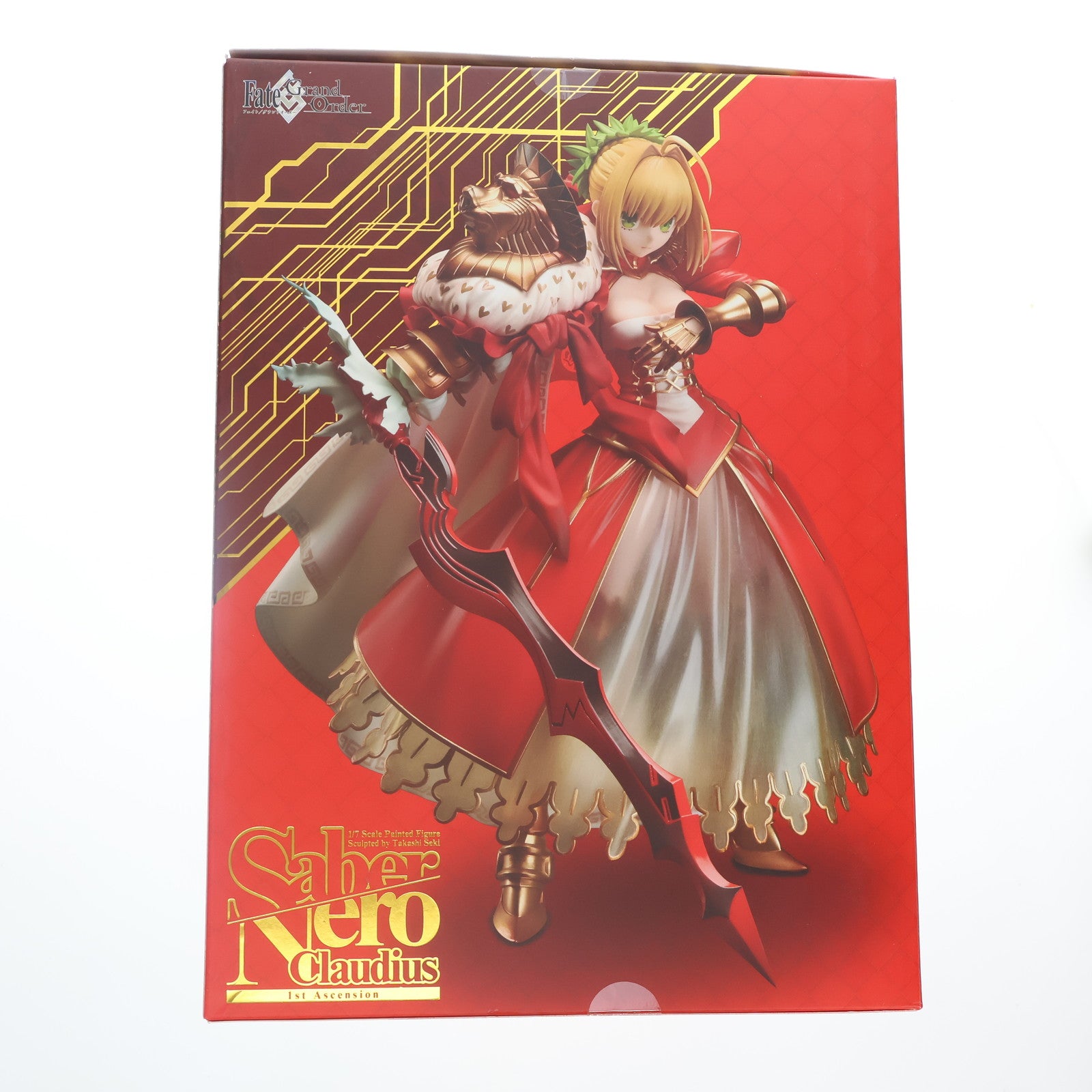 【中古即納】[FIG] セイバー/ネロ・クラウディウス〔第三再臨〕 Fate/Grand Order(フェイト/グランドオーダー) 1/7 完成品 フィギュア ストロンガー(20190626)