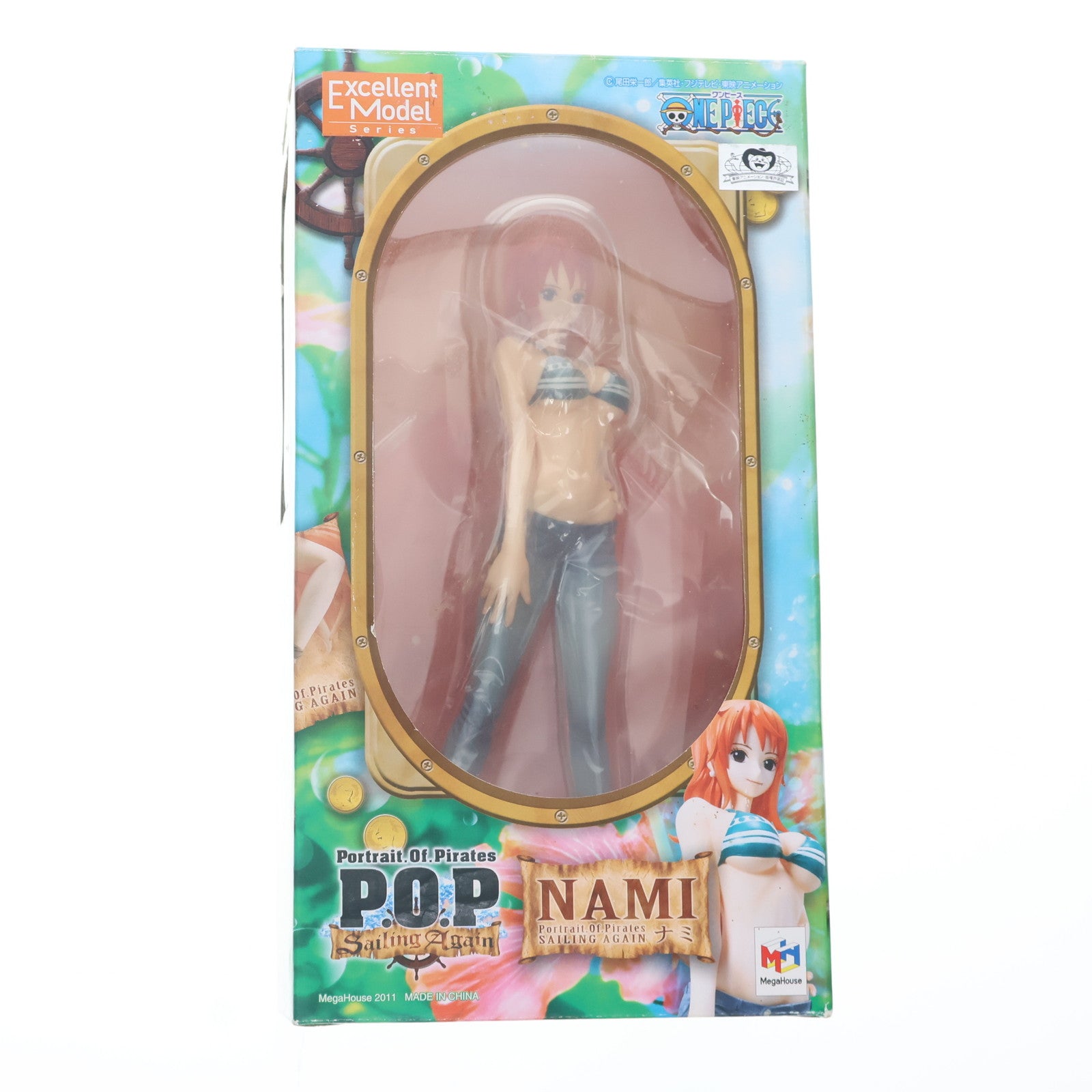 【中古即納】[FIG] Portrait.Of.Pirates P.O.P Sailing Again ナミ ONE PIECE(ワンピース) 1/8 完成品 フィギュア メガハウス(20130612)