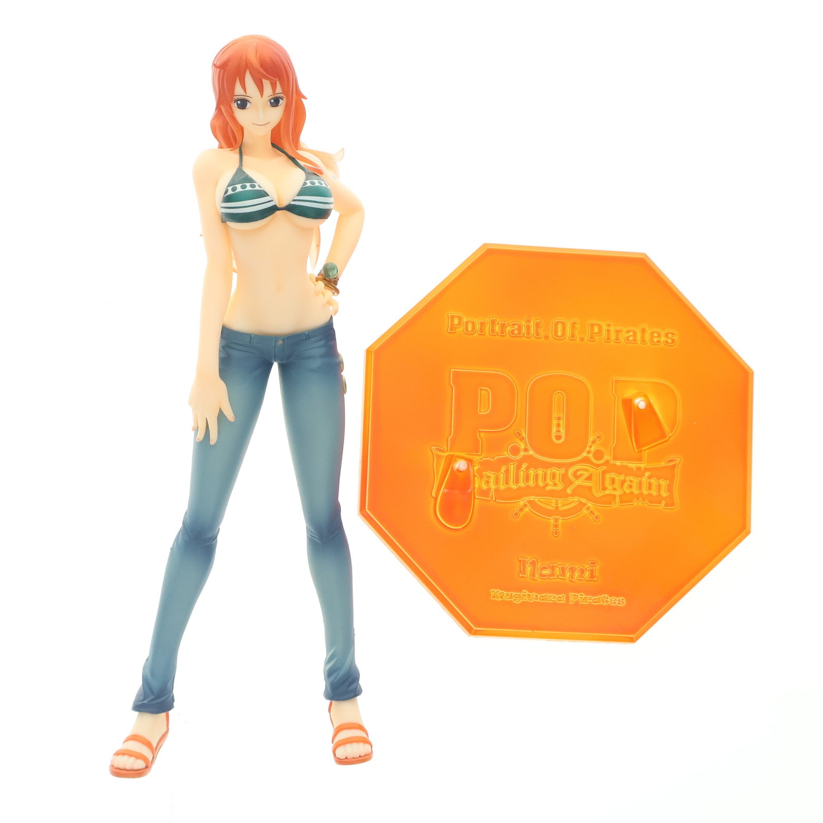 【中古即納】[FIG] Portrait.Of.Pirates P.O.P Sailing Again ナミ ONE PIECE(ワンピース) 1/8 完成品 フィギュア メガハウス(20130612)