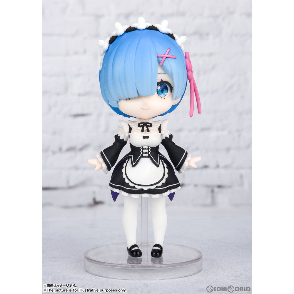 【中古即納】[FIG] Figuarts mini(フィギュアーツミニ) レム Re:ゼロから始める異世界生活 完成品 可動フィギュア バンダイスピリッツ(20220115)