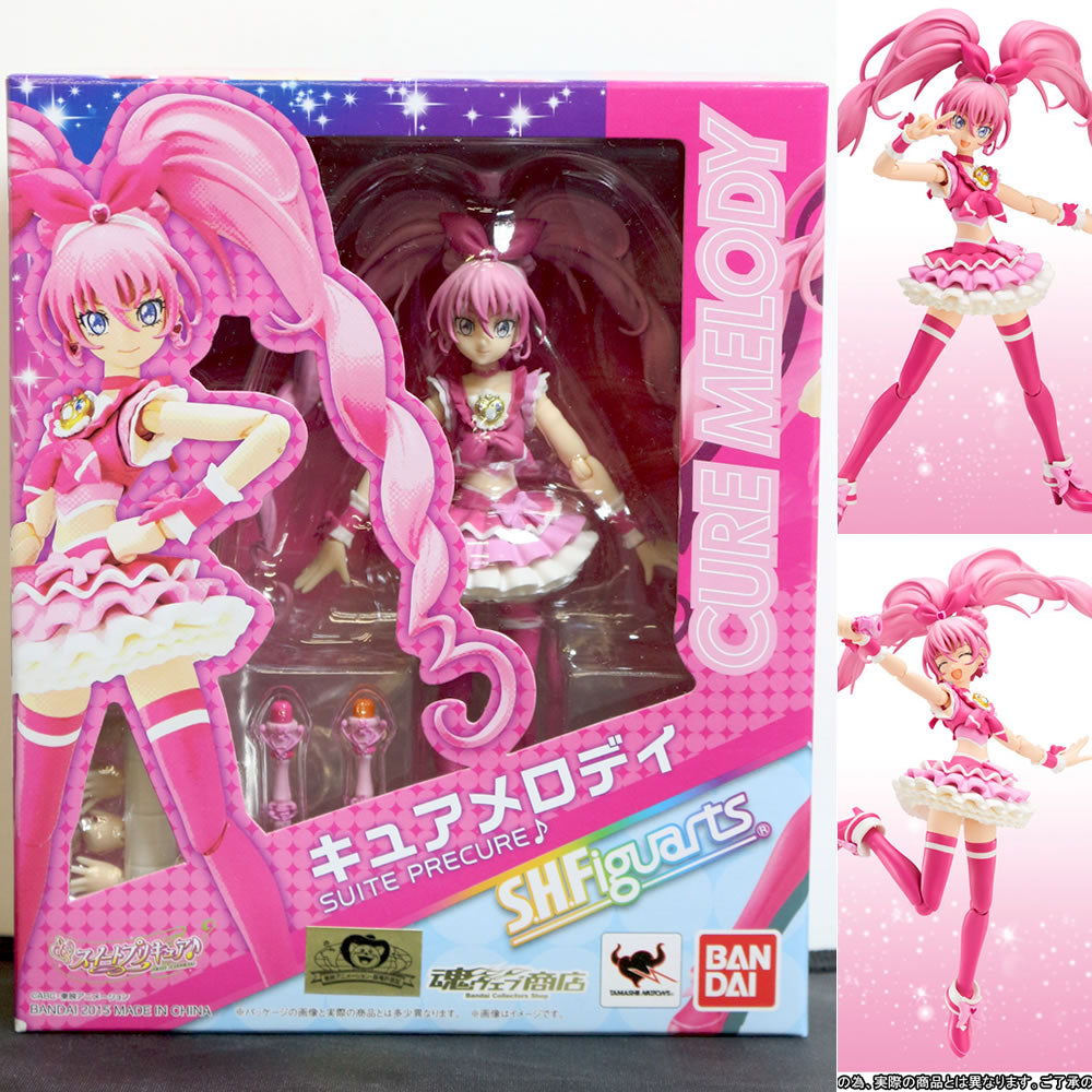 【中古即納】[FIG] 魂ウェブ商店限定 S.H.Figuarts(フィギュアーツ) キュアメロディ スイートプリキュア♪ 完成品 フィギュア バンダイ(20150430)