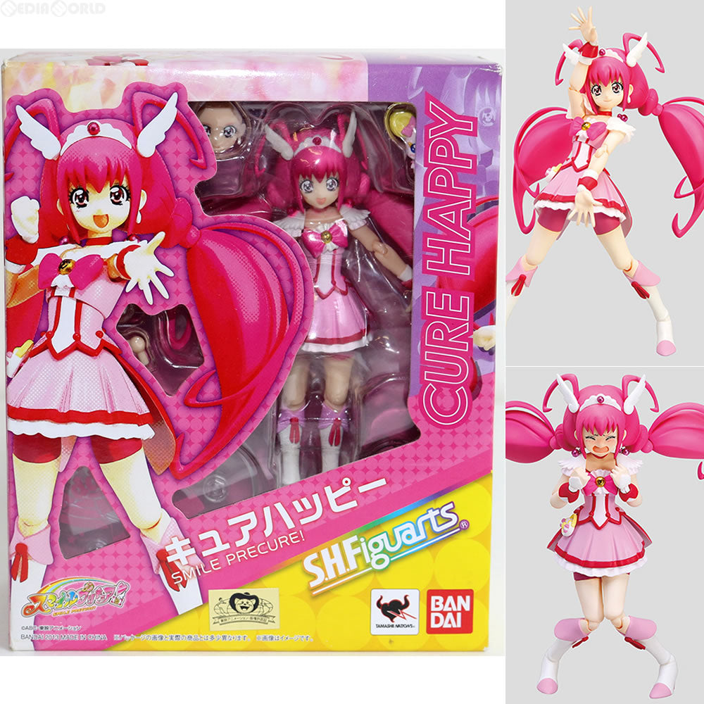 【中古即納】[FIG] S.H.Figuarts(フィギュアーツ) キュアハッピー スマイルプリキュア! 完成品 可動フィギュア バンダイ(20130928)