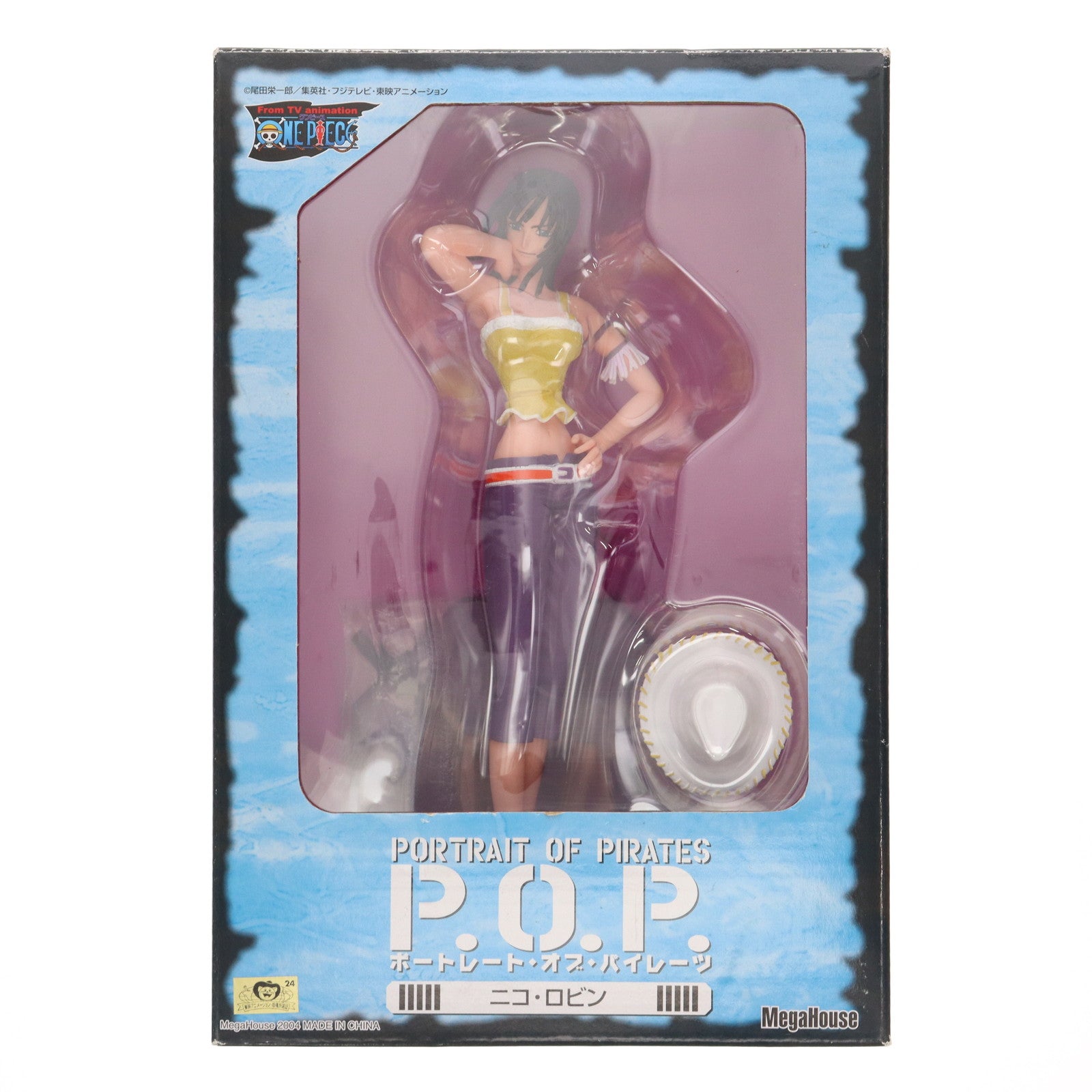 【中古即納】[FIG] エクセレントモデル Portrait.Of.Pirates P.O.P ワンピースシリーズII ニコ・ロビン ONE PIECE 1/8 完成品 フィギュア メガハウス(20041030)