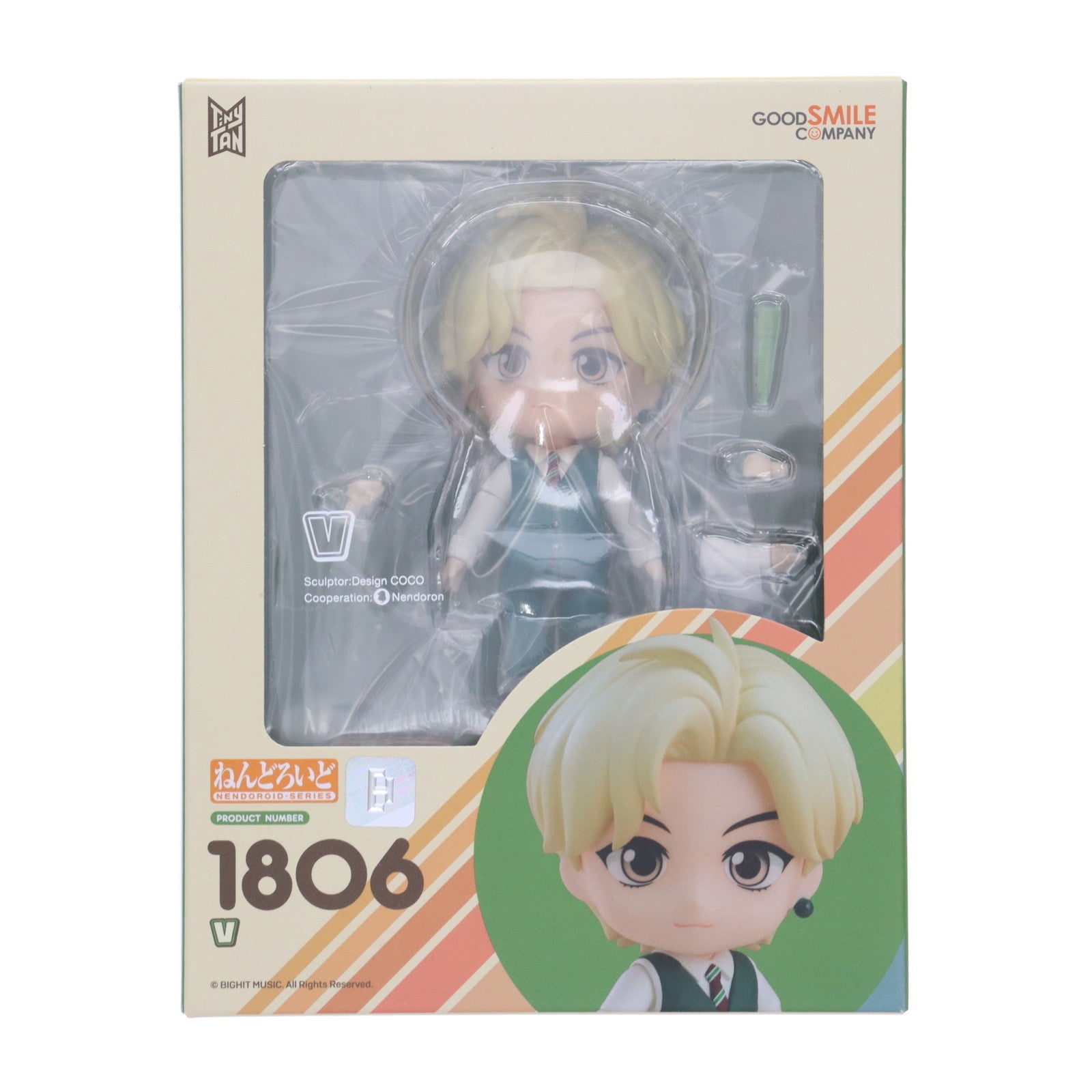 【中古即納】[FIG] ねんどろいど 1806 V(ヴィ) TinyTAN(タイニータン) 完成品 可動フィギュア グッドスマイルカンパニー(20221002)