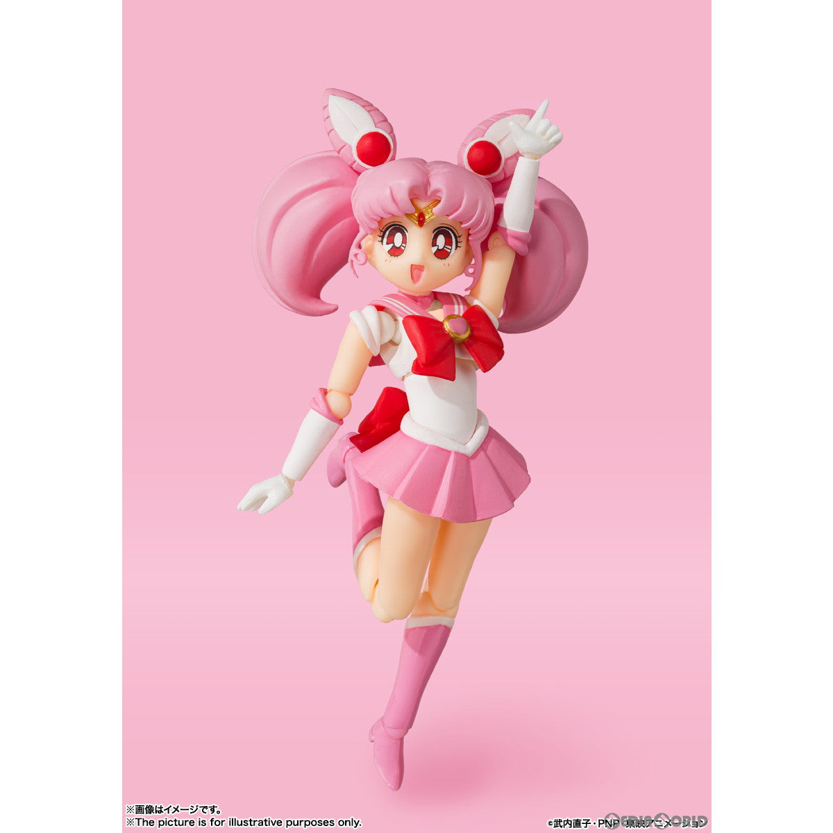 【中古即納】[FIG] (再販) S.H.Figuarts(フィギュアーツ) セーラーちびムーン-Animation Color Edition- 美少女戦士セーラームーンS 完成品 可動フィギュア バンダイスピリッツ(20231117)