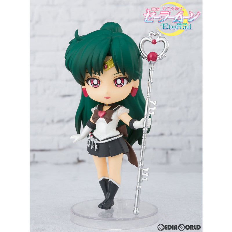 【中古即納】[FIG] Figuarts mini(フィギュアーツミニ) スーパーセーラープルート-Eternal edition- 美少女戦士セーラームーンEternal(エターナル) 完成品 可動フィギュア バンダイスピリッツ(20210417)