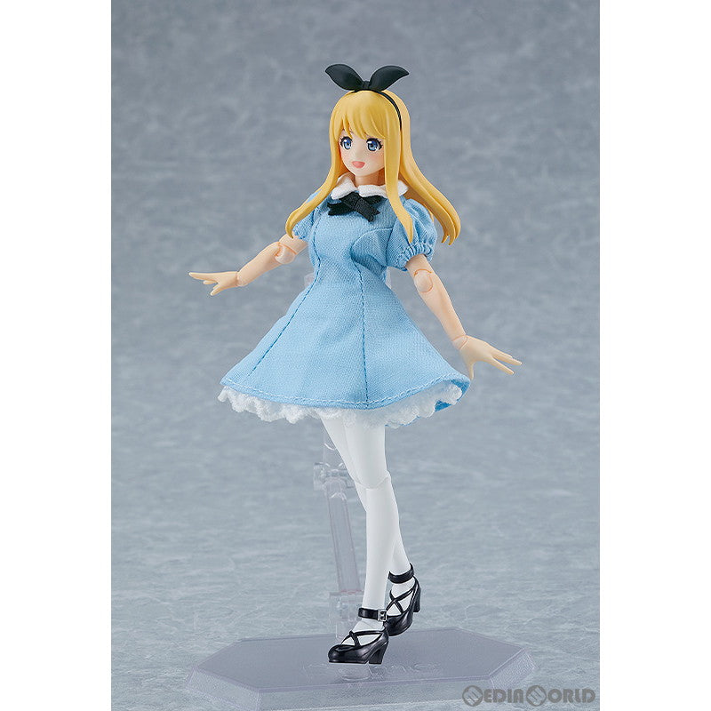 【中古即納】[FIG] figma(フィグマ) 598 女性body(アリス)withワンピース+エプロンコーデ figma styles(フィグマ スタイルズ) 完成品 可動フィギュア(20231222)