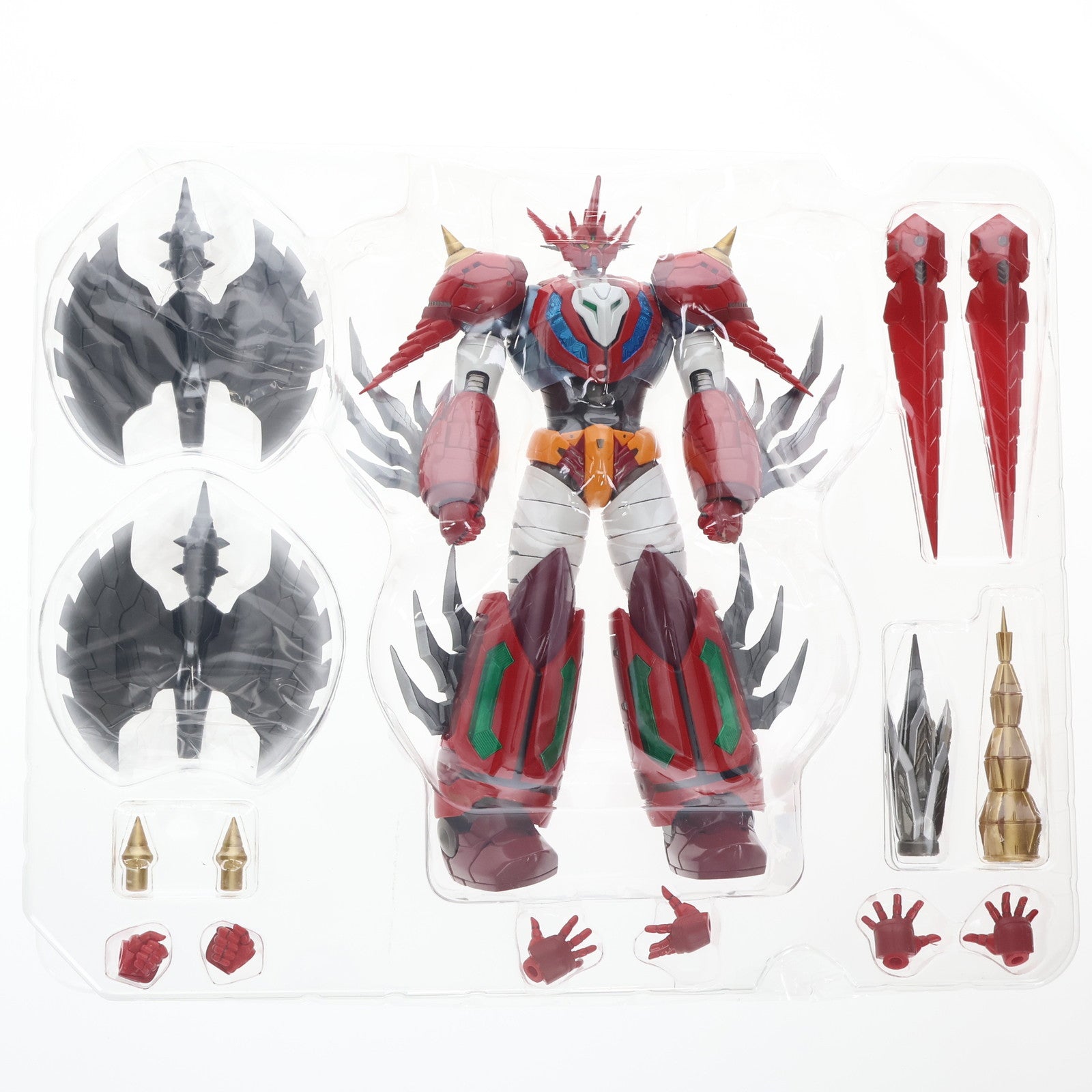 【中古即納】[FIG] RIOBOT 真ゲッタードラゴン 真ゲッターロボ 世界最後の日 完成品 可動フィギュア 千値練(せんちねる)(20230722)