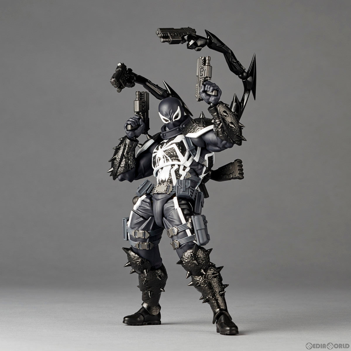 【中古即納】[FIG] リボルテック アメイジング・ヤマグチ エージェントヴェノム スパイダーマン 完成品 可動フィギュア 海洋堂(20240430)