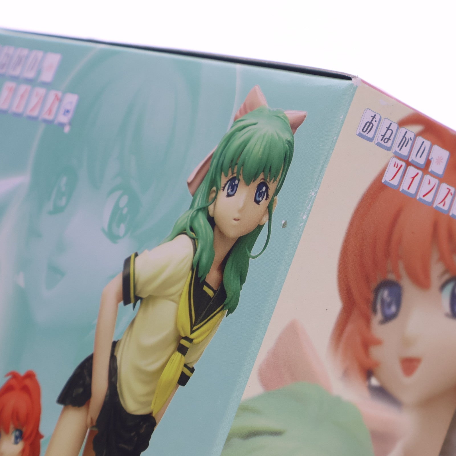 【中古即納】[FIG] 宮藤深衣奈&小野寺樺恋(みやふじみいな&おのでらかれん) ホビージャパン誌上限定版 おねがい☆ツインズ 1/7 完成品 フィギュア マックスファクトリー(20040930)