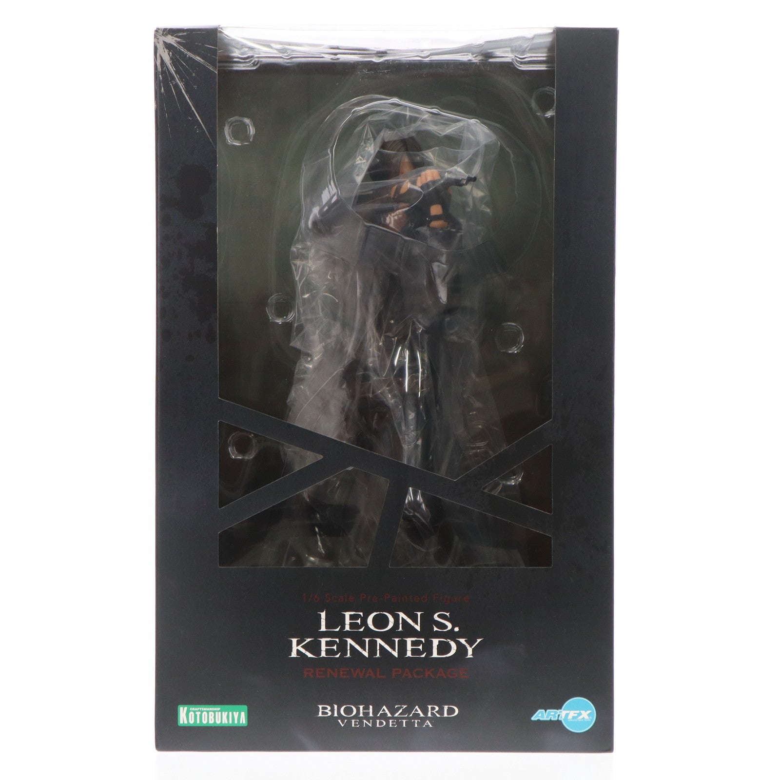 【中古即納】[FIG] ARTFX レオン・S・ケネディ リニューアルパッケージ BIOHAZARD: VENDETTA(バイオハザード:ヴェンデッタ) 1/6 完成品 フィギュア(SV348) コトブキヤ(20230826)